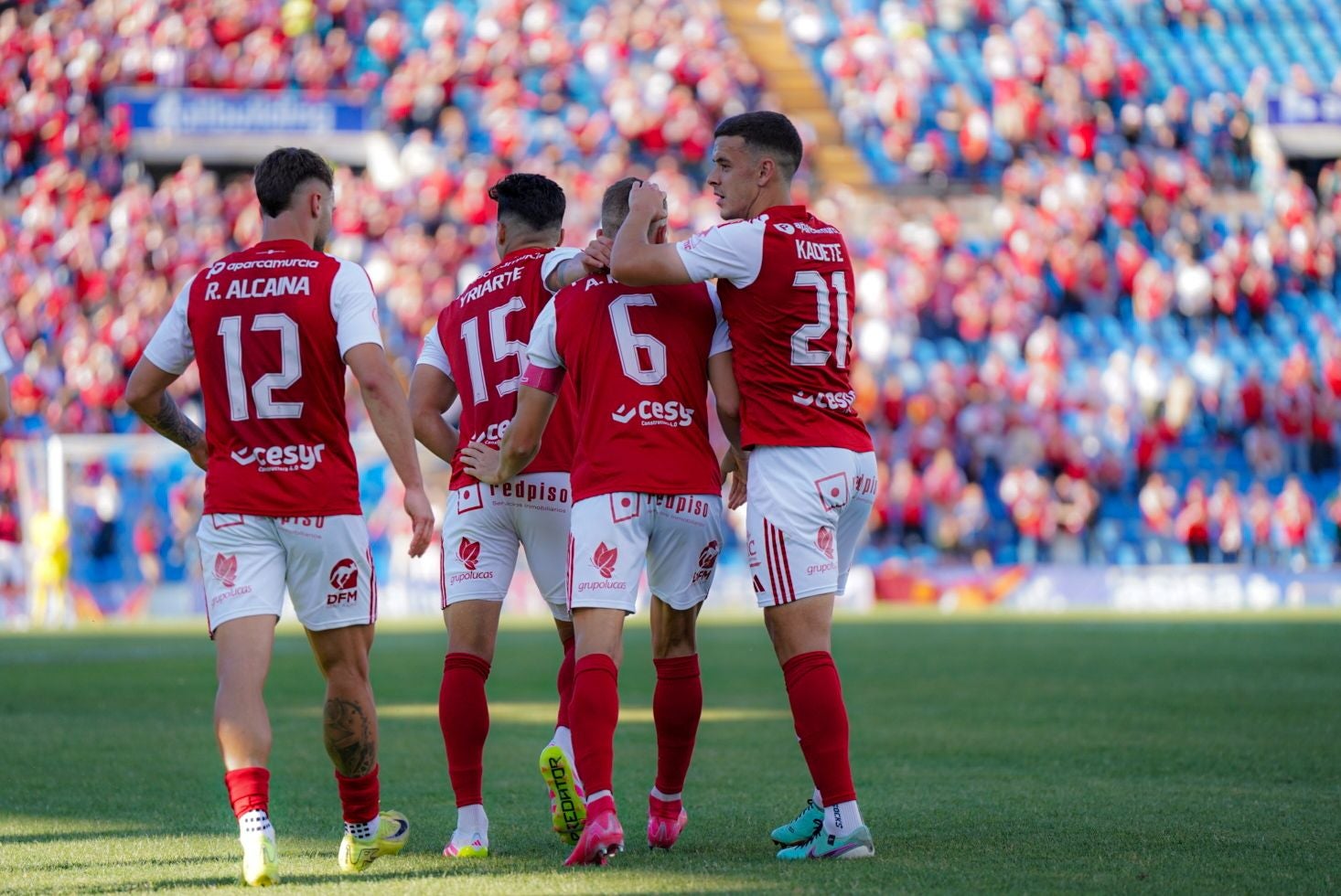 Las imágenes del partido entre el Intercity y el Real Murcia