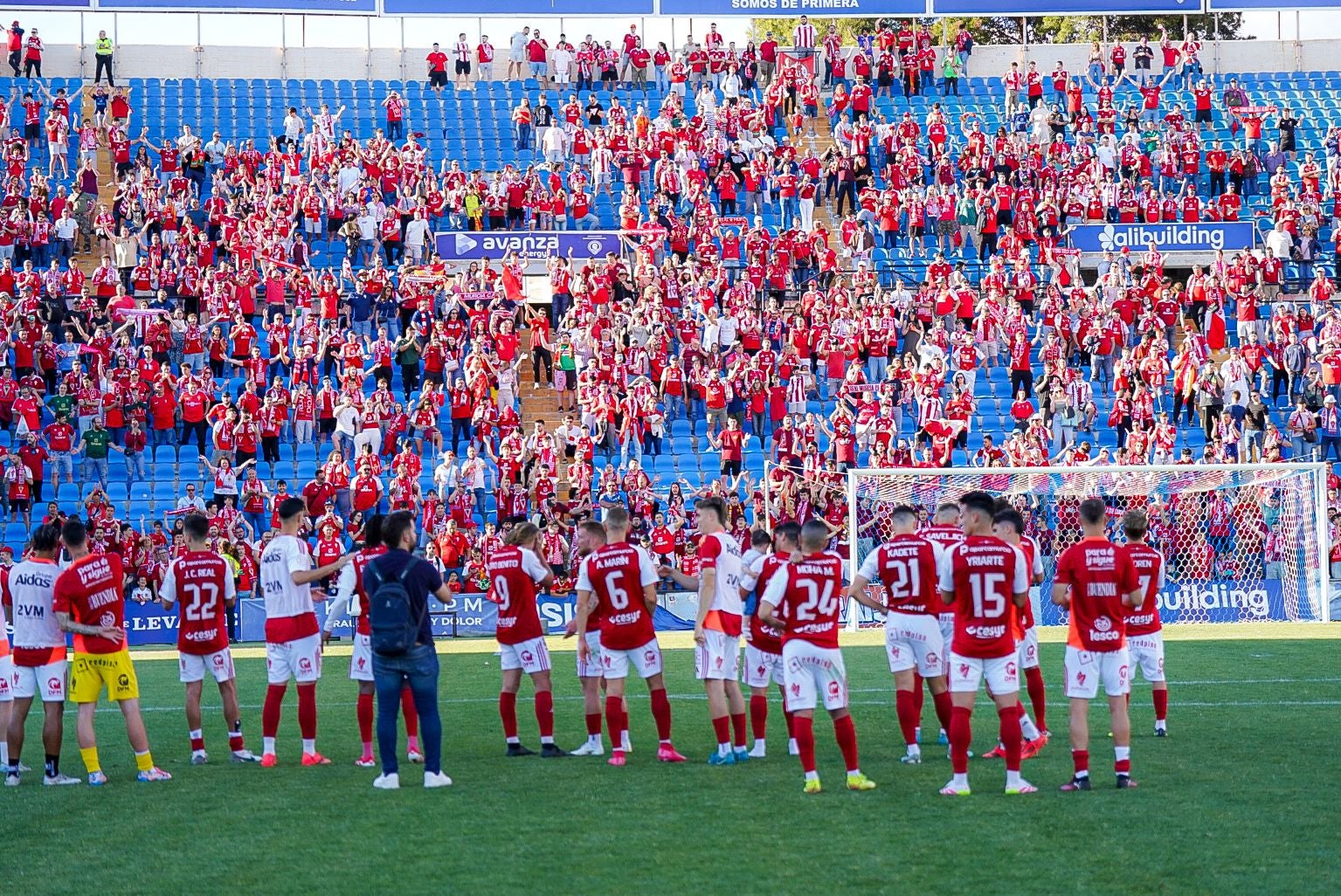 Las imágenes del partido entre el Intercity y el Real Murcia