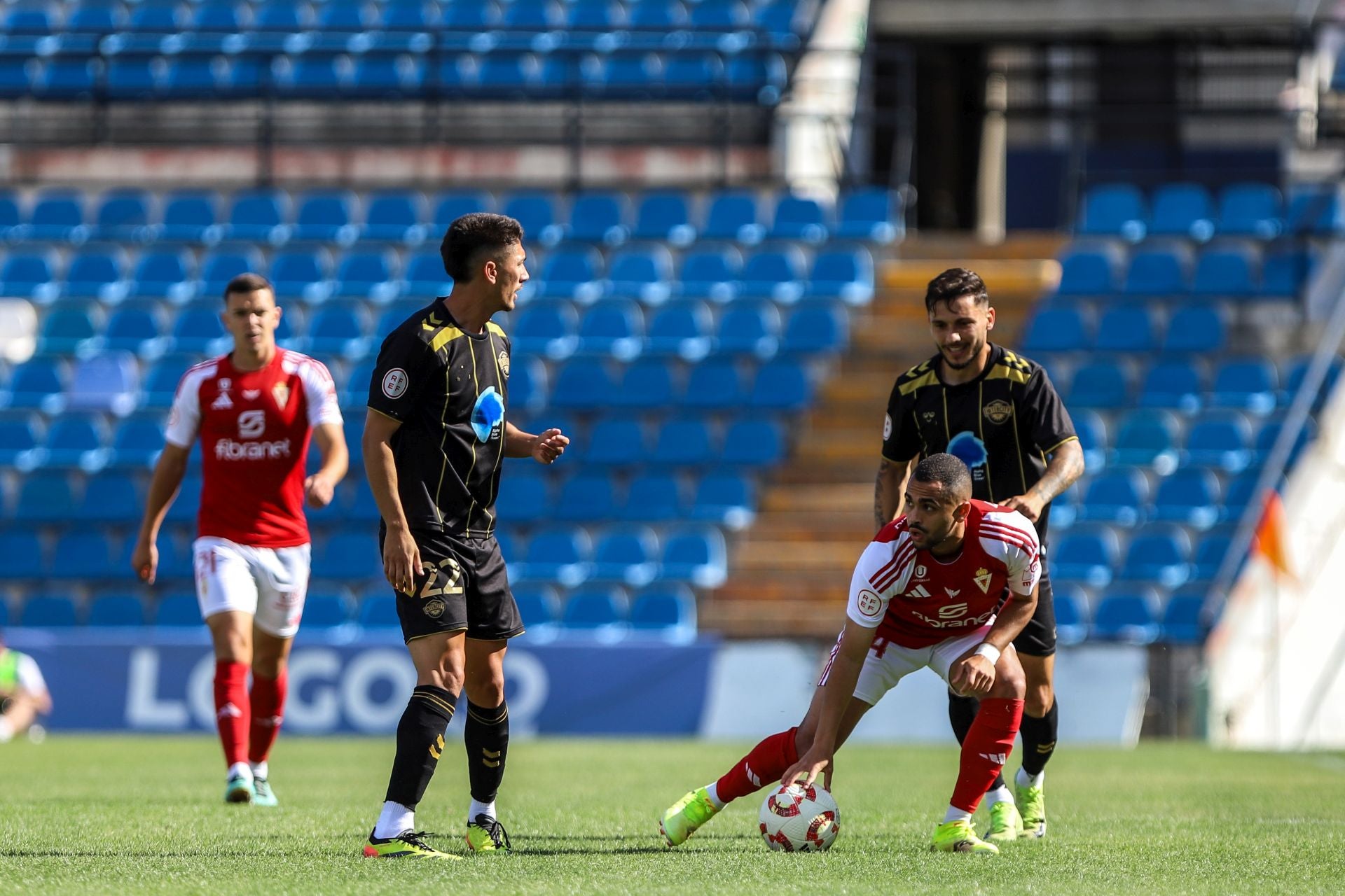 Las imágenes del partido entre el Intercity y el Real Murcia