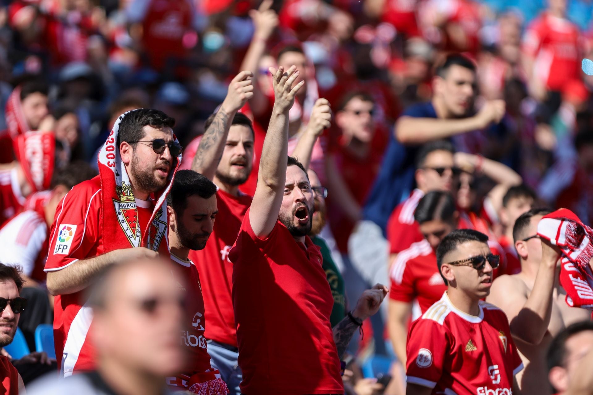 Las imágenes del partido entre el Intercity y el Real Murcia