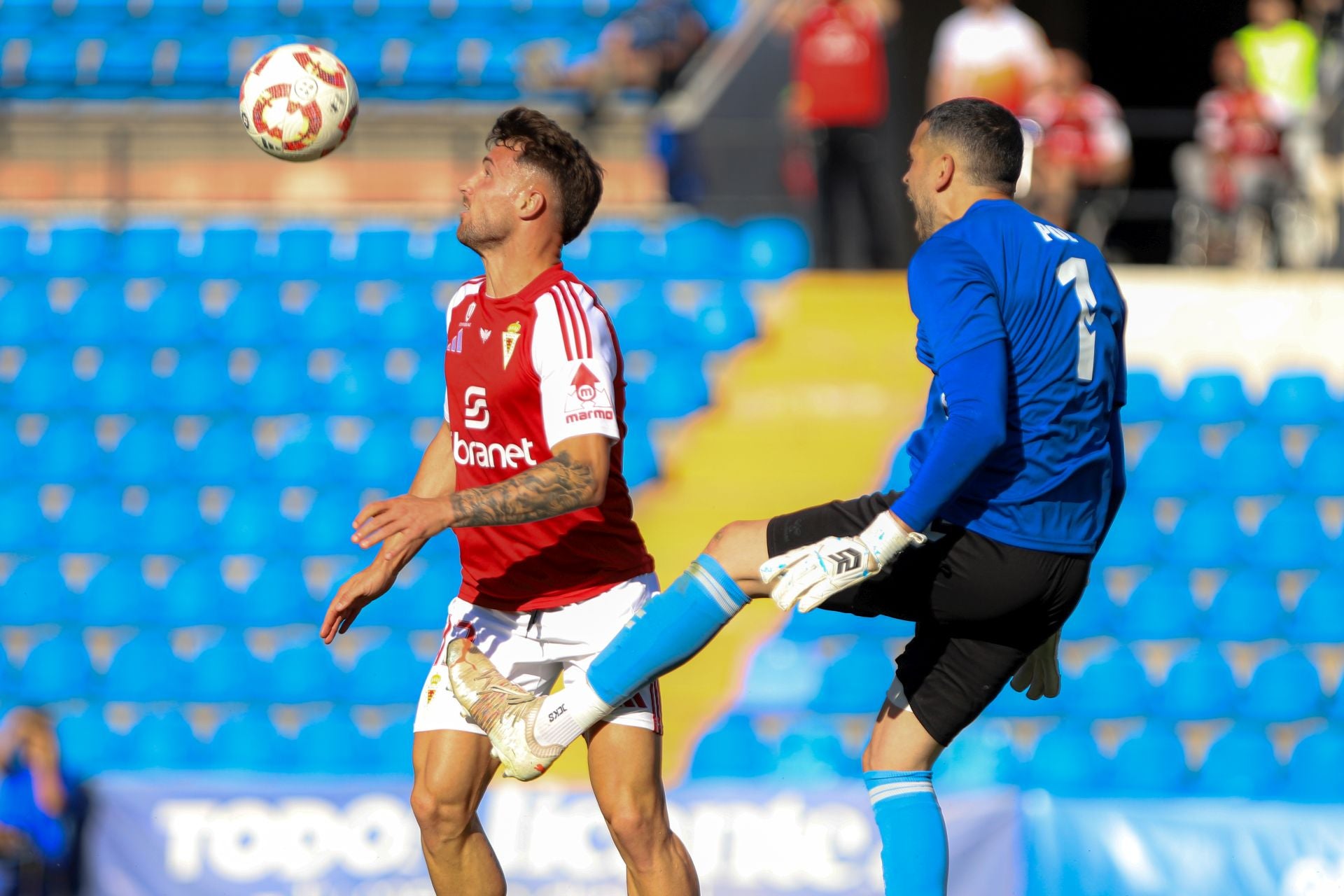 Las imágenes del partido entre el Intercity y el Real Murcia
