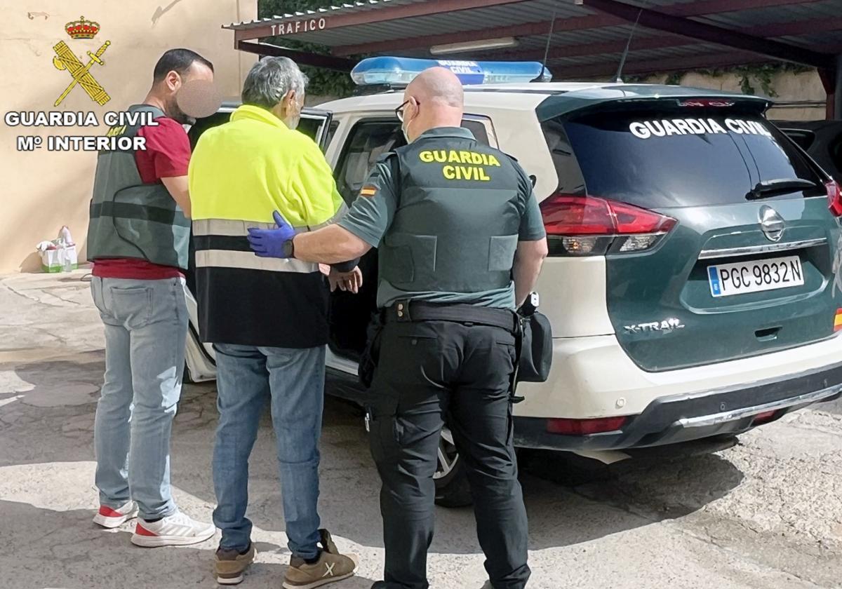 Arrestado un hombre de 70 años por matar a otro de 74 a tiros en Archena