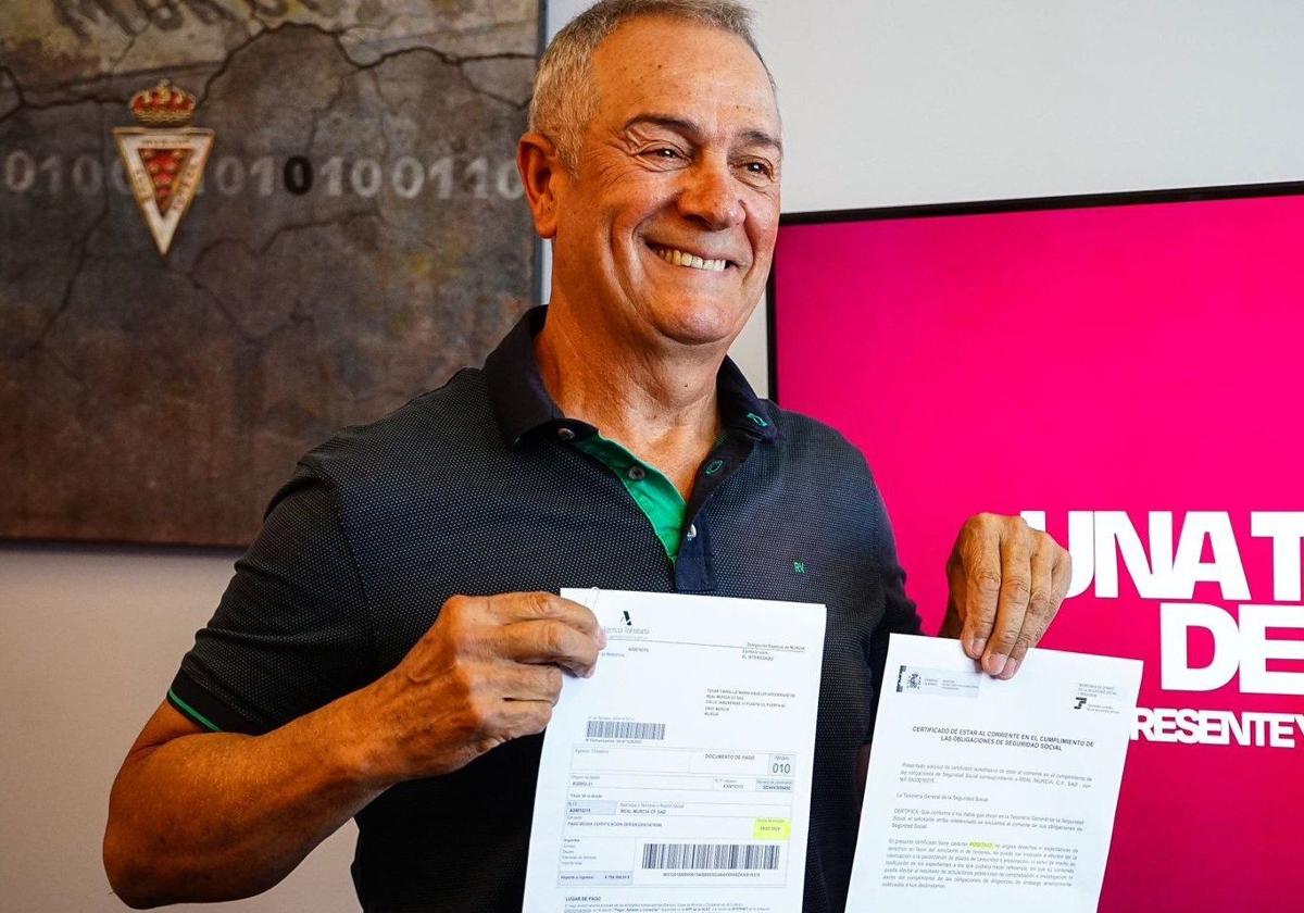 El Real Murcia salda su deuda pública con todas las administraciones