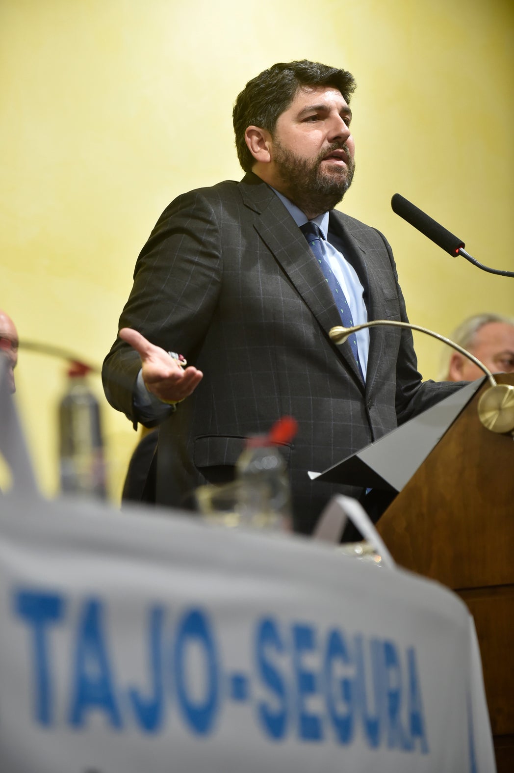 El primer acto en defensa del Trasvase Tajo-Segura, en imágenes