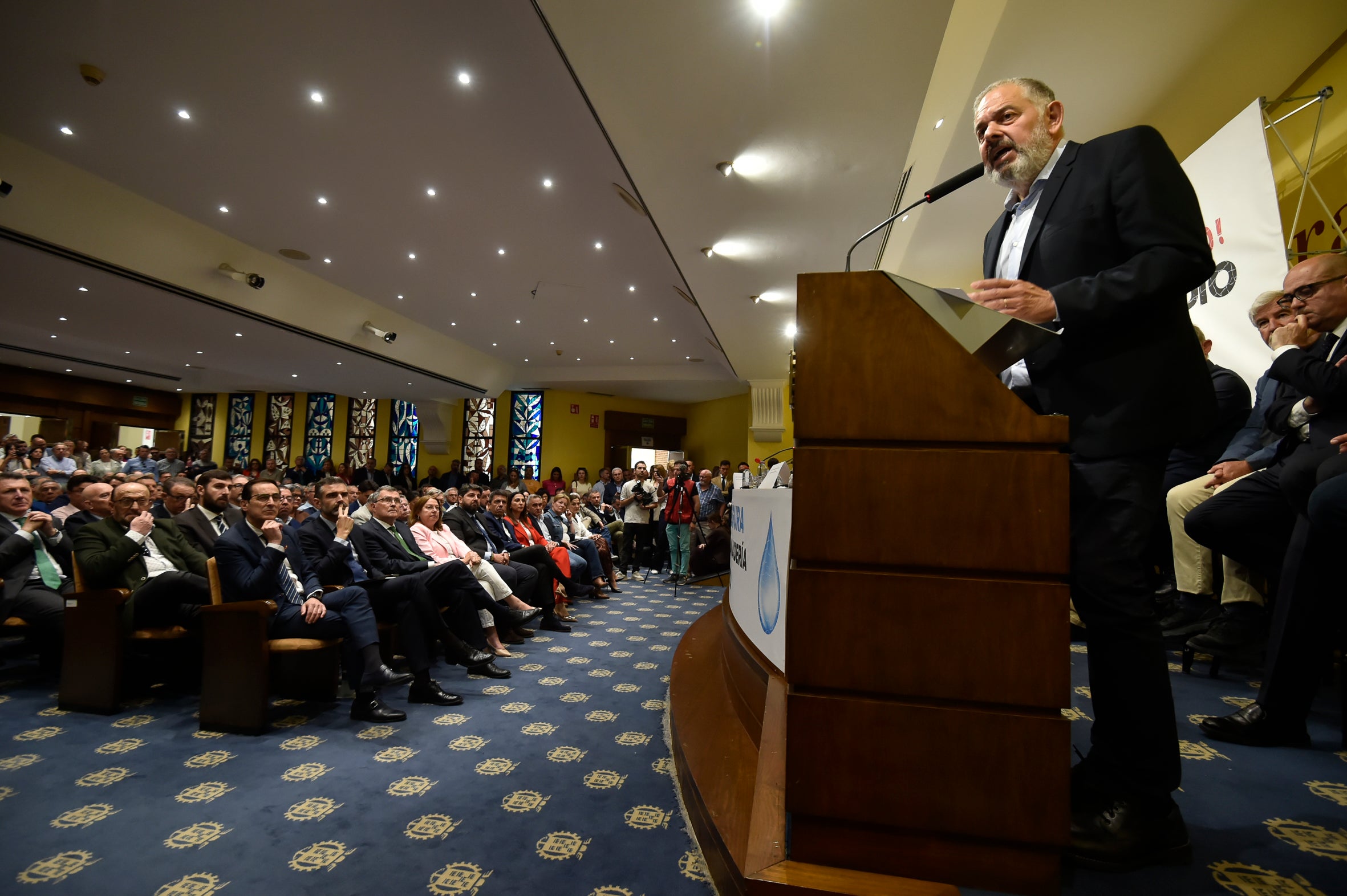 El primer acto en defensa del Trasvase Tajo-Segura, en imágenes