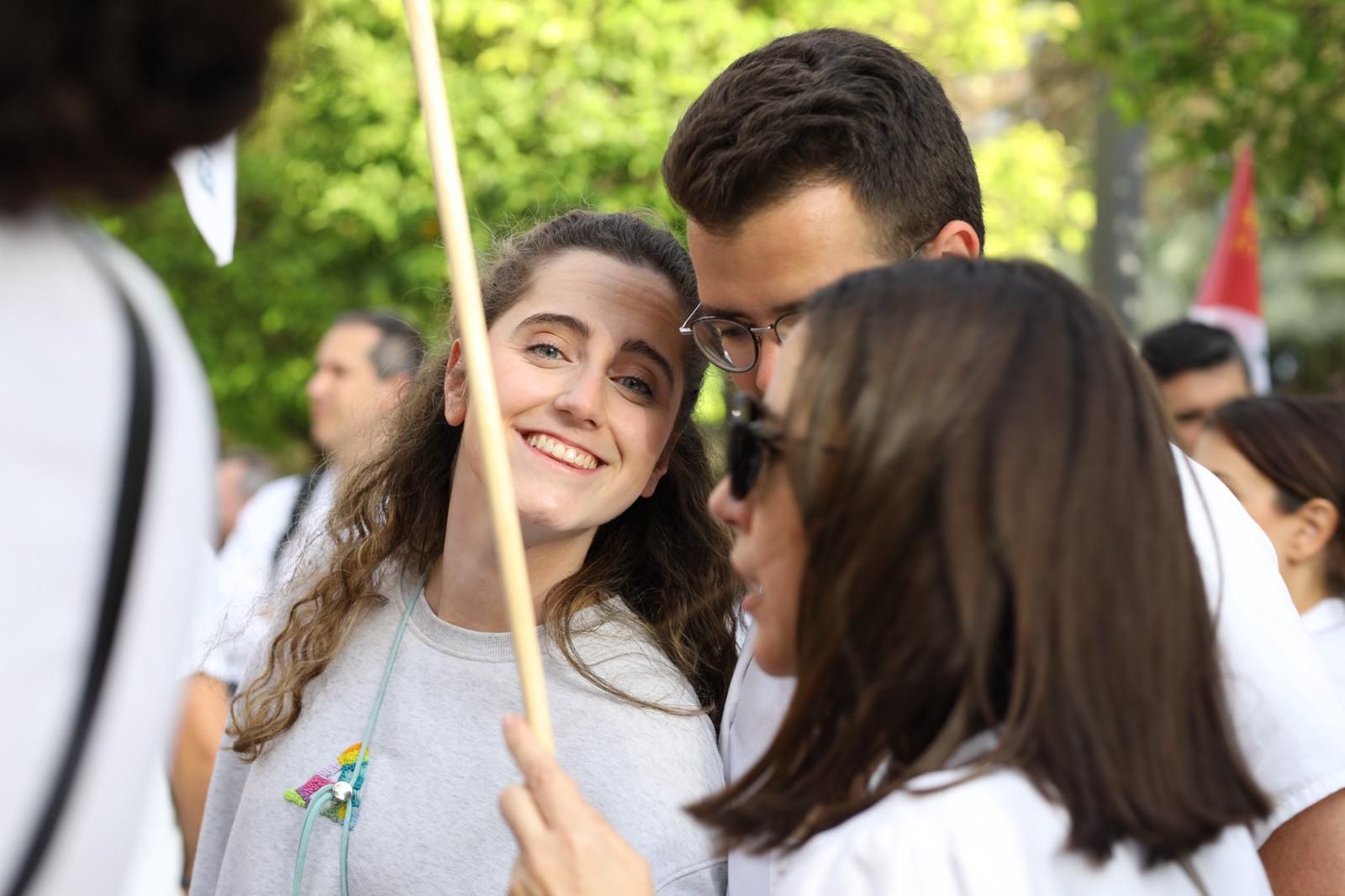 En imágenes, la manifestación de médicos contra el Estatuto Marco