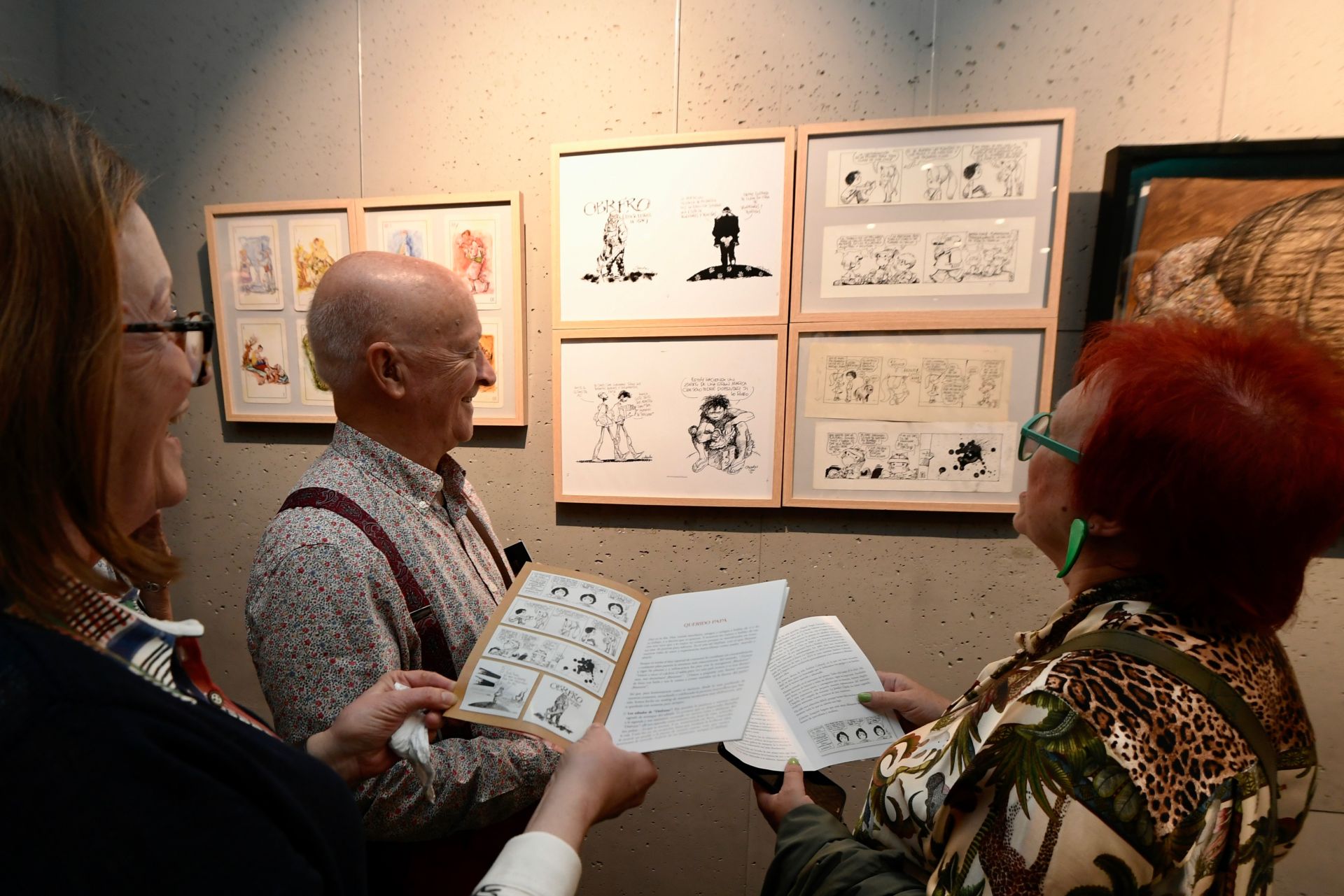 Inauguración de la exposición de Chipola, en imágenes