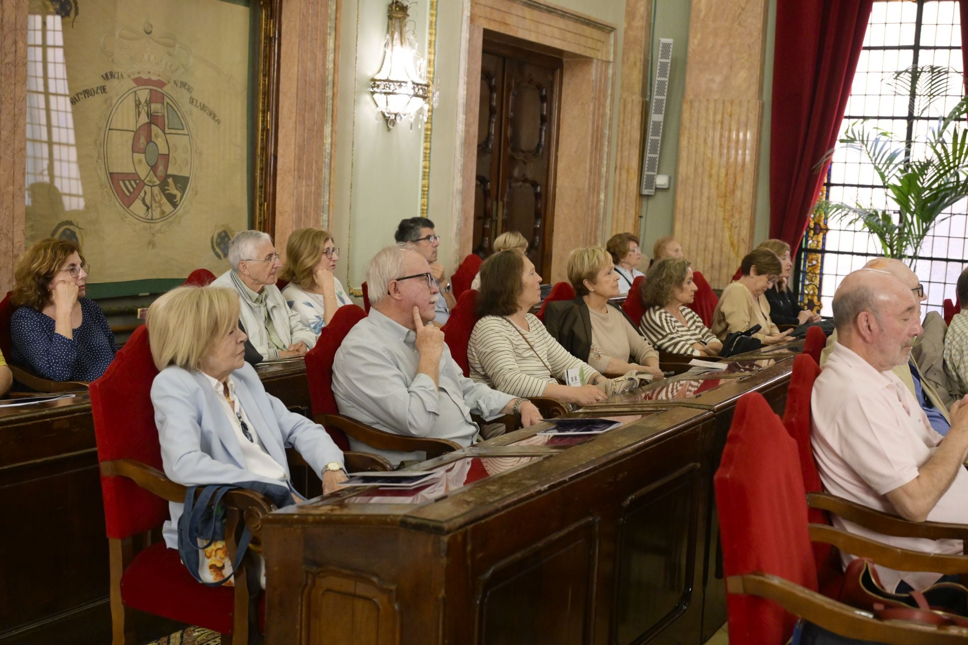 En imágenes, la reunión del Consejo de Hombres Buenos de Murcia