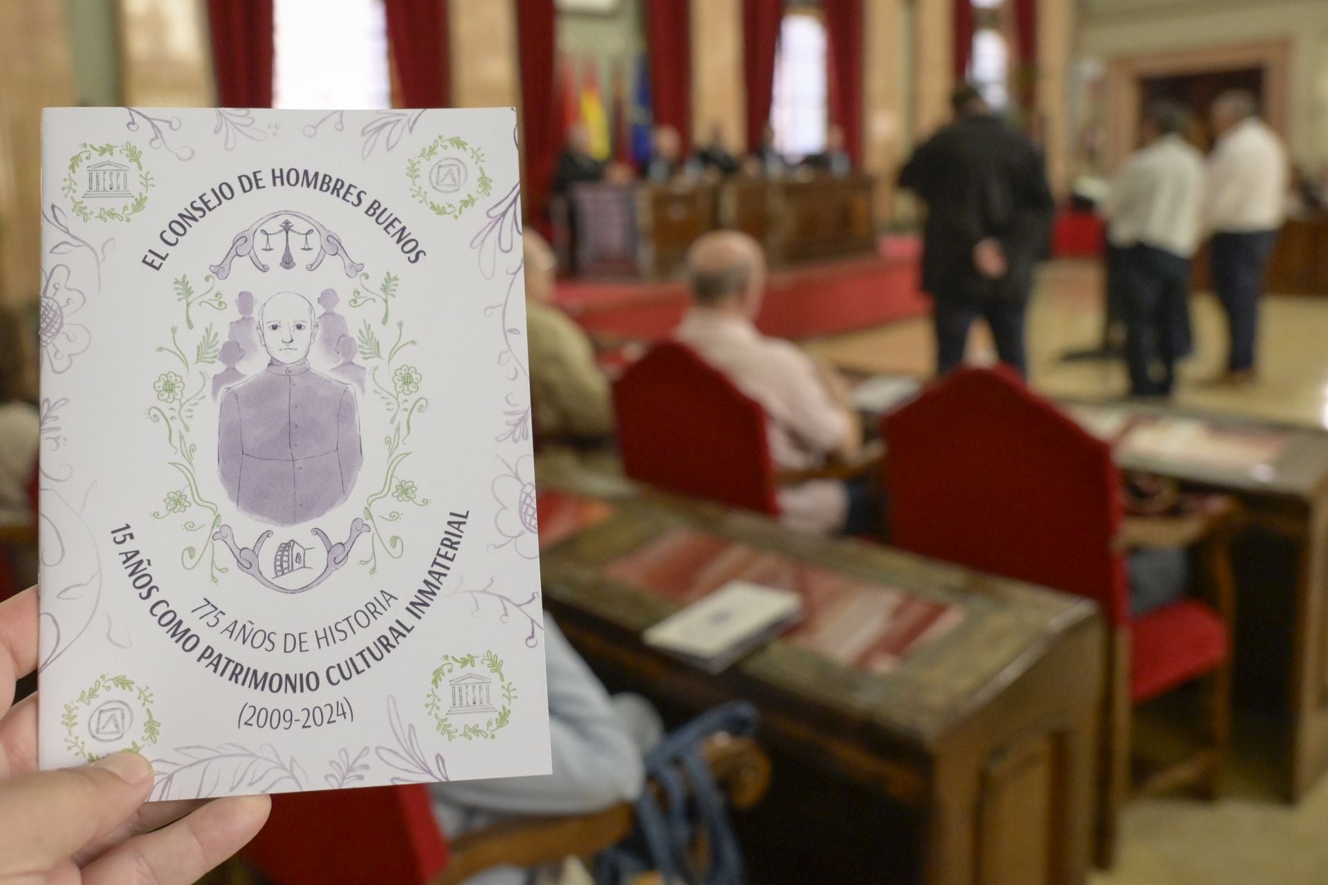 En imágenes, la reunión del Consejo de Hombres Buenos de Murcia