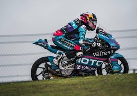 Máximo Quiles, en el GP de las Américas, donde fue quinto.