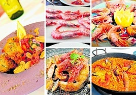 La Veleta, La Chimenea, El Tiburón, Casa Bartolo y Zoco del Mar.