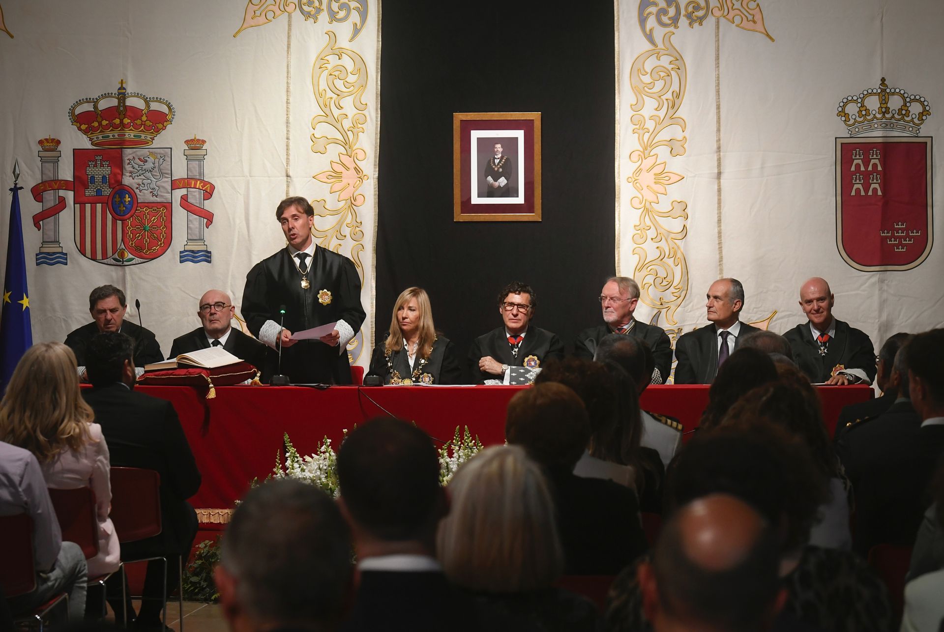 La toma de posesión de Manuel Luna al frente del TSJ de la Región, en imágenes