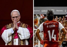 Robert Prevost y Pedro León.