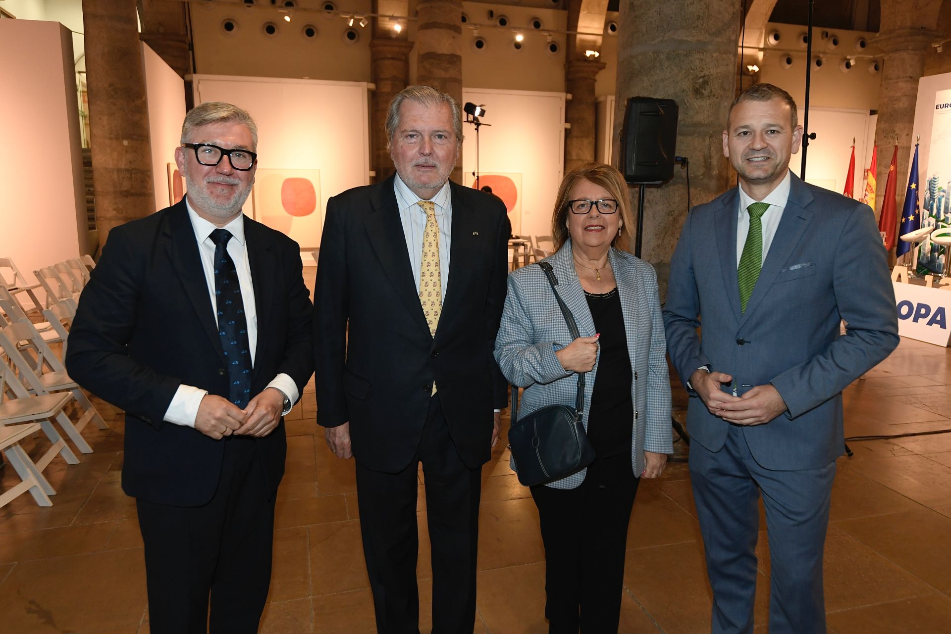 El foro &#039;Espacio Europa&#039; en el Palacio Almudí de Murcia, en imágenes