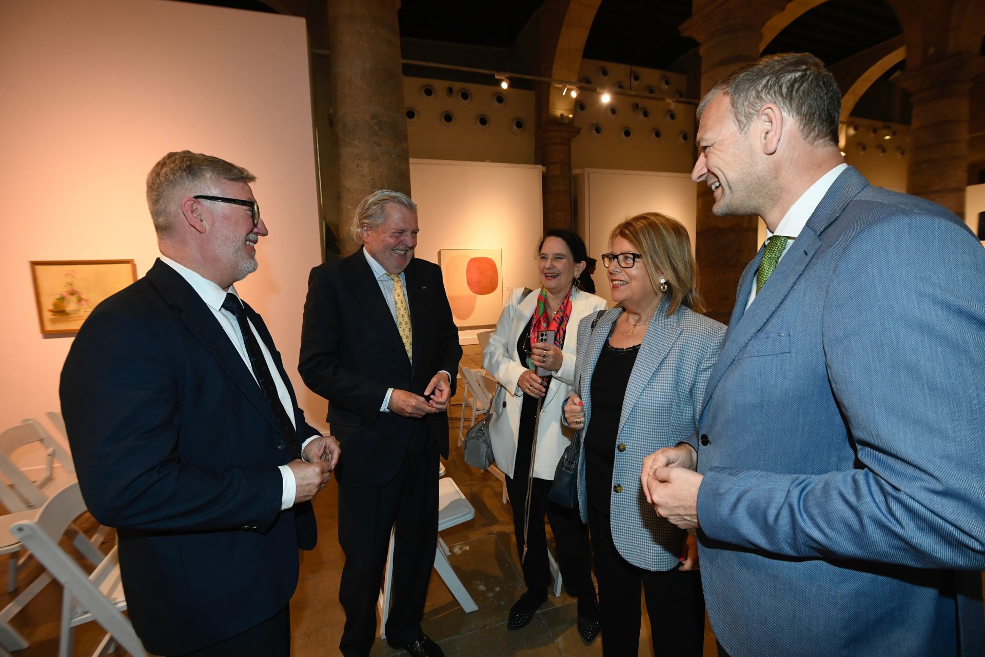 El foro &#039;Espacio Europa&#039; en el Palacio Almudí de Murcia, en imágenes