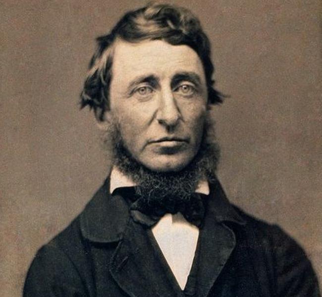 Henry David Thoreau (Concord, Massachusetts, 1817-1862).