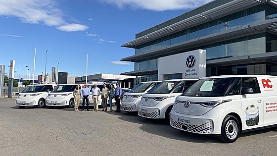 VW Huertas Motor impulsa la electrificación logística de Auxiliar Conservera