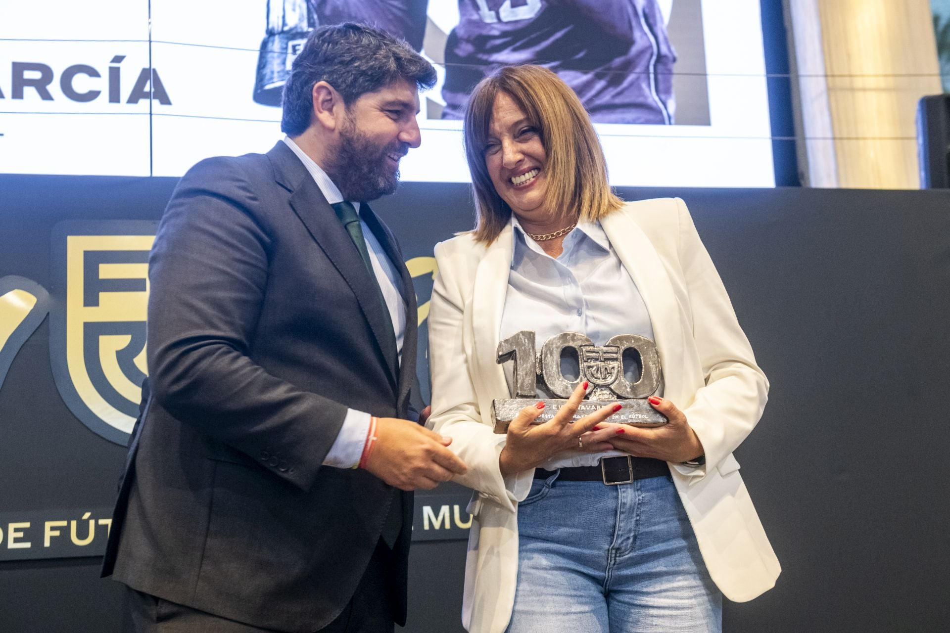 Gala del centenario de la Federación de Fútbol de la Región de Murcia, en imágenes