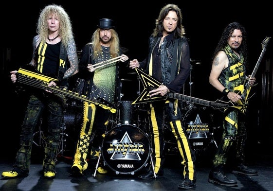 Perry Richardson, Robert Sweet, Michael Sweet y Oz Fox, en una imagen promocional.