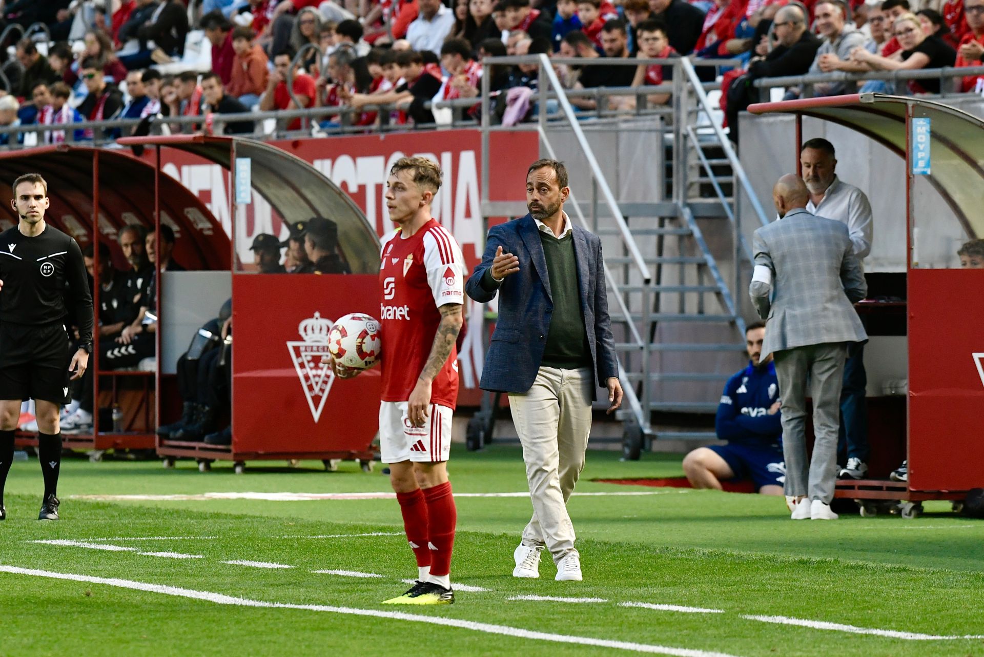 El empate del Real Murcia contra el Antequera, en imágenes