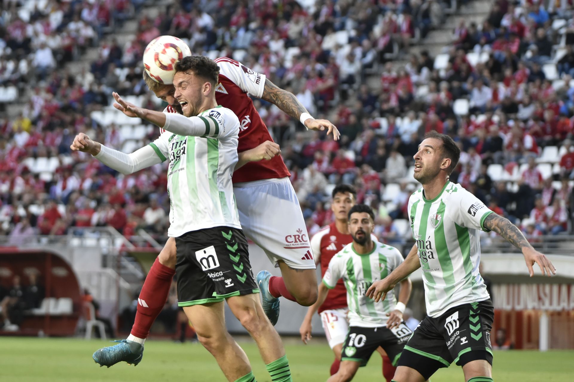 El empate del Real Murcia contra el Antequera, en imágenes