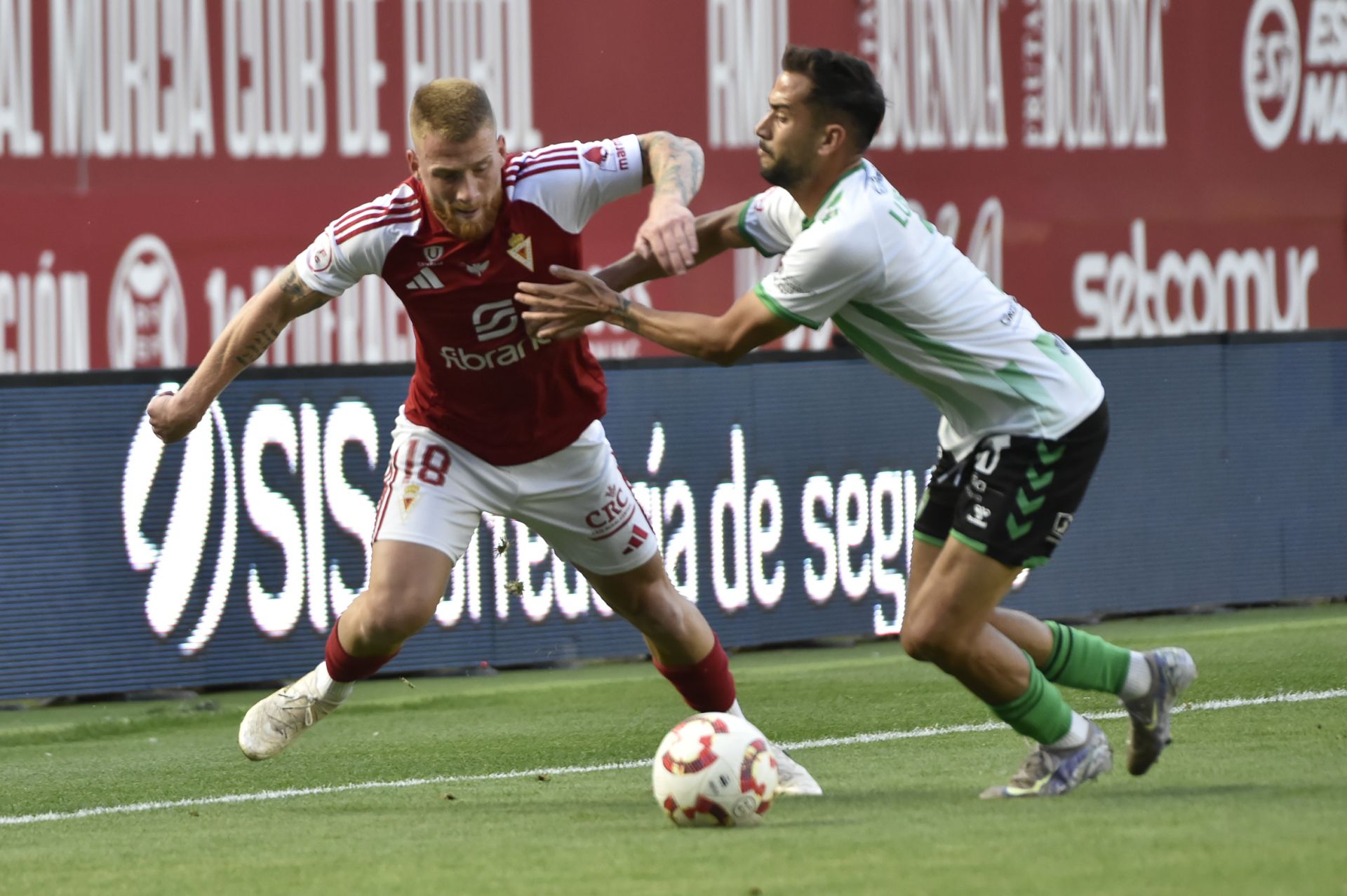 El empate del Real Murcia contra el Antequera, en imágenes