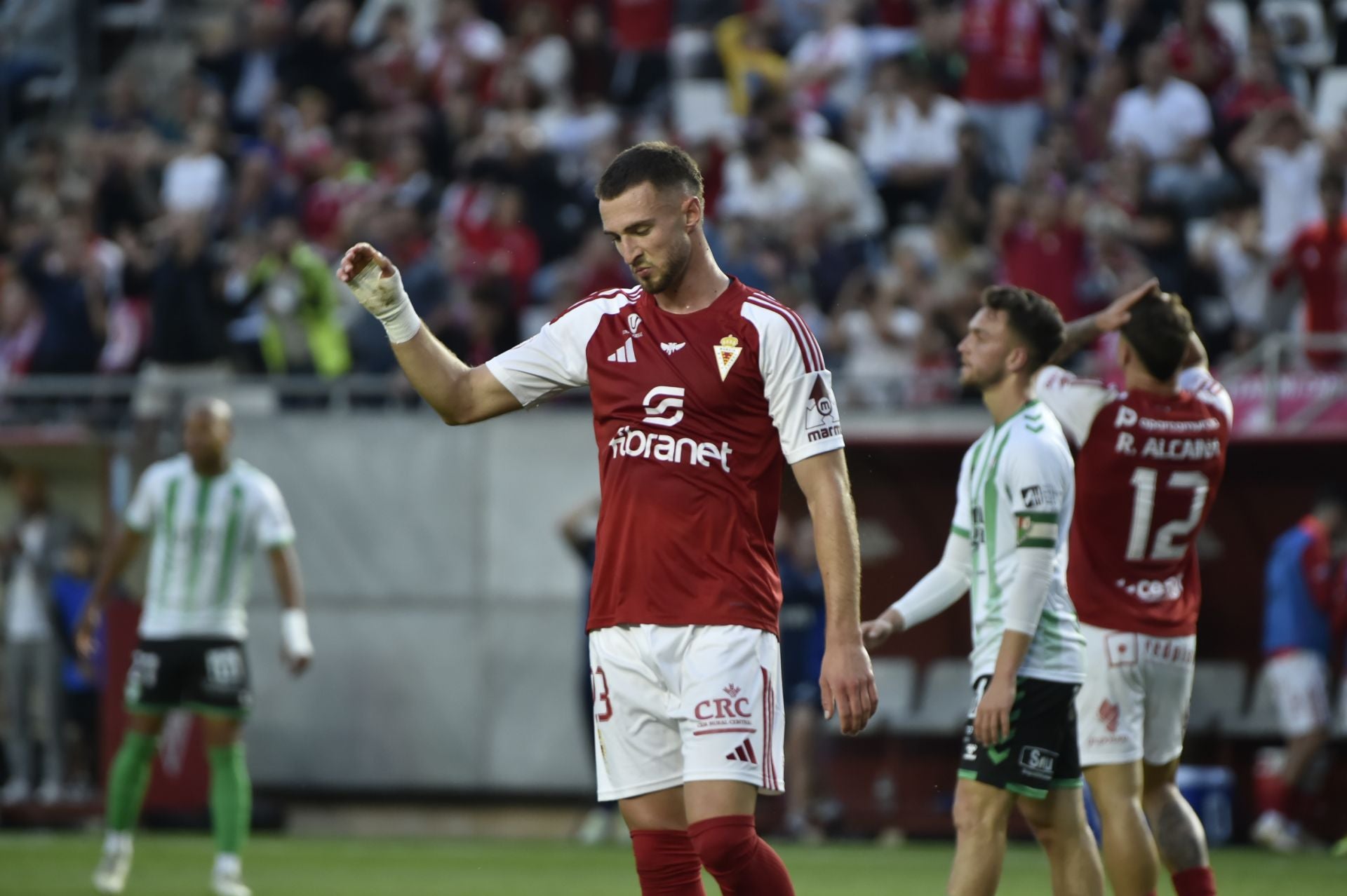 El empate del Real Murcia contra el Antequera, en imágenes
