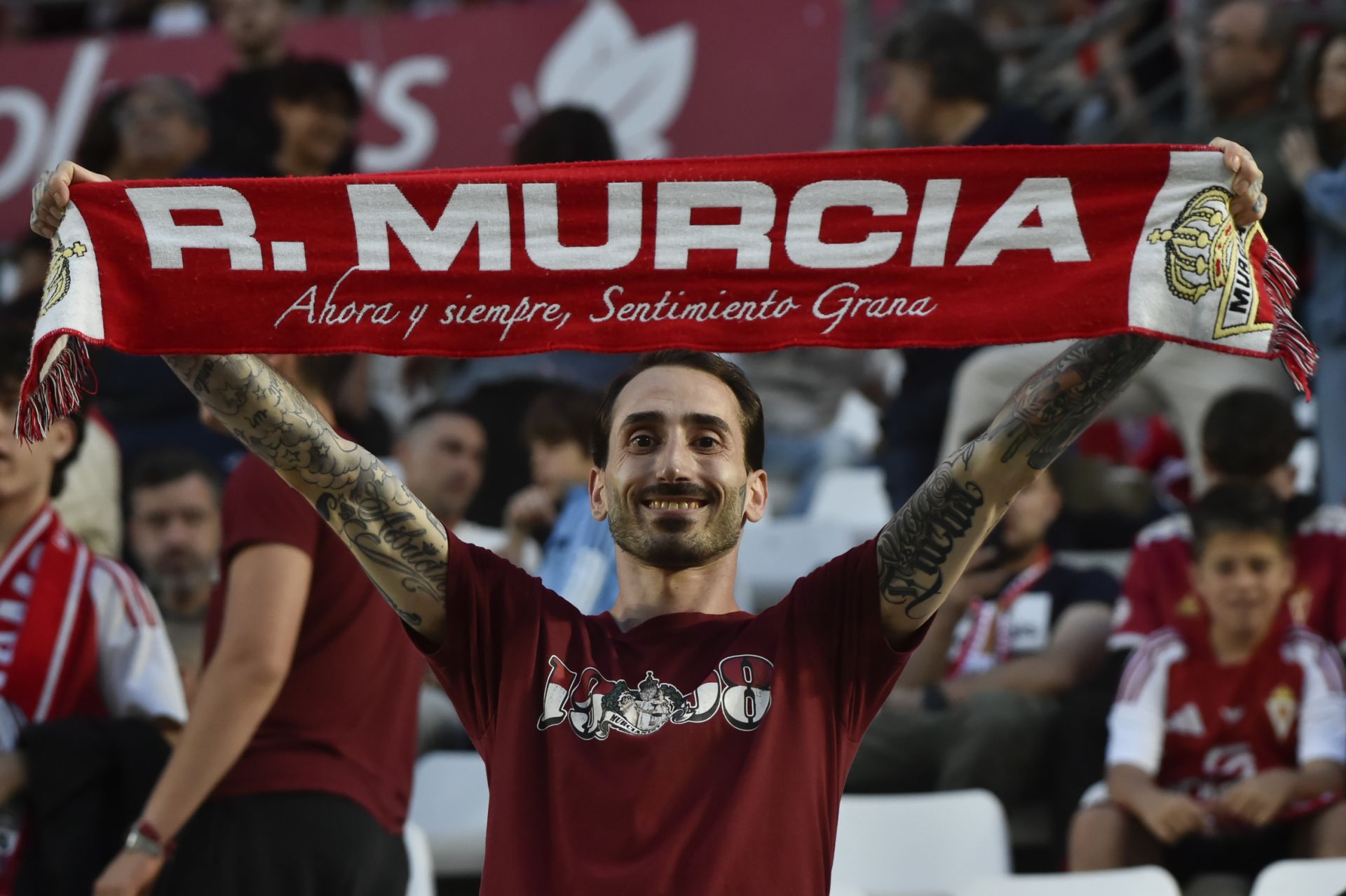 El empate del Real Murcia contra el Antequera, en imágenes