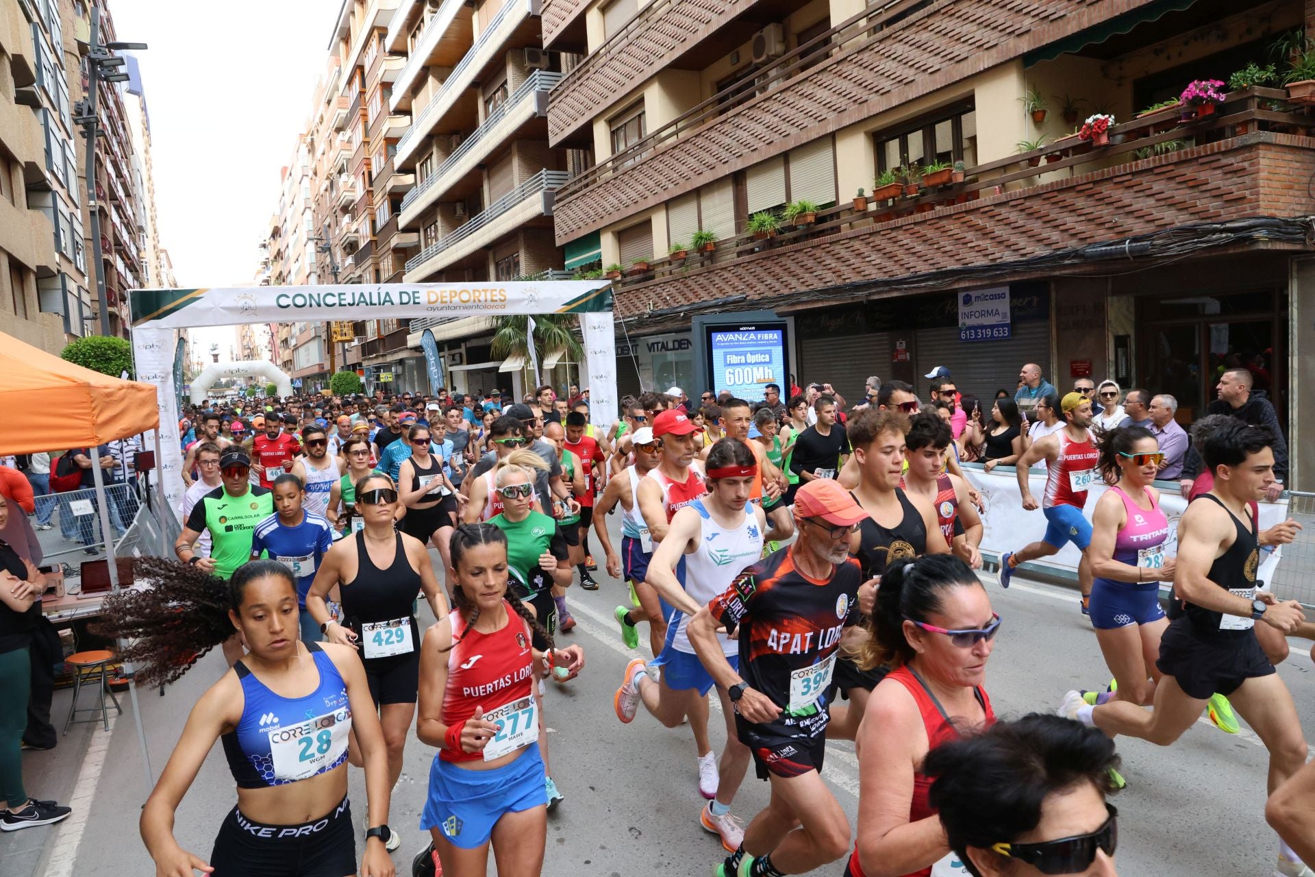 La quinta edición de Corre por Lorca, en imágenes