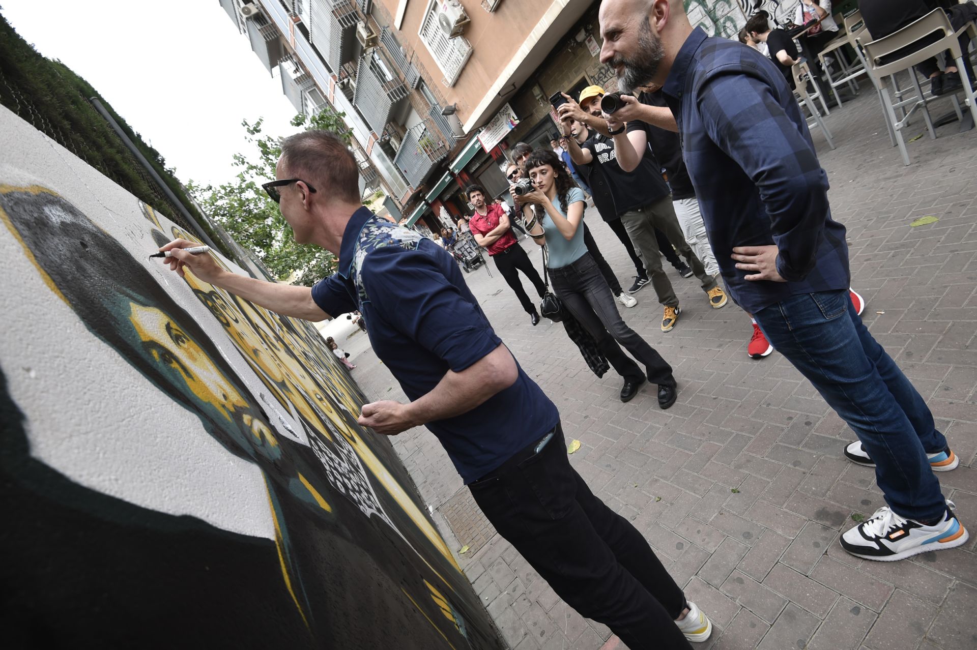 El mural del Fortaleza Sound en homenaje a los músicos de la Región, en imágenes