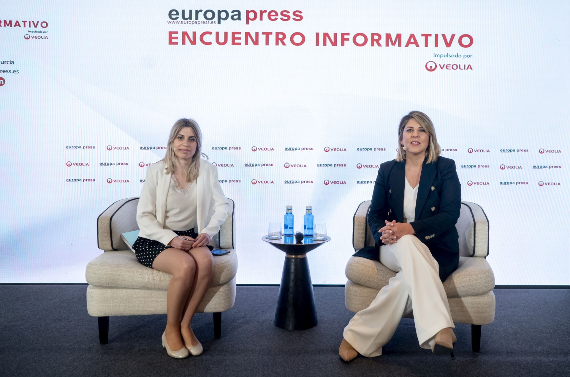 Las imágenes de Noelia Arroyo en el encuentro informativo de Europa Press celebrado en Madrid
