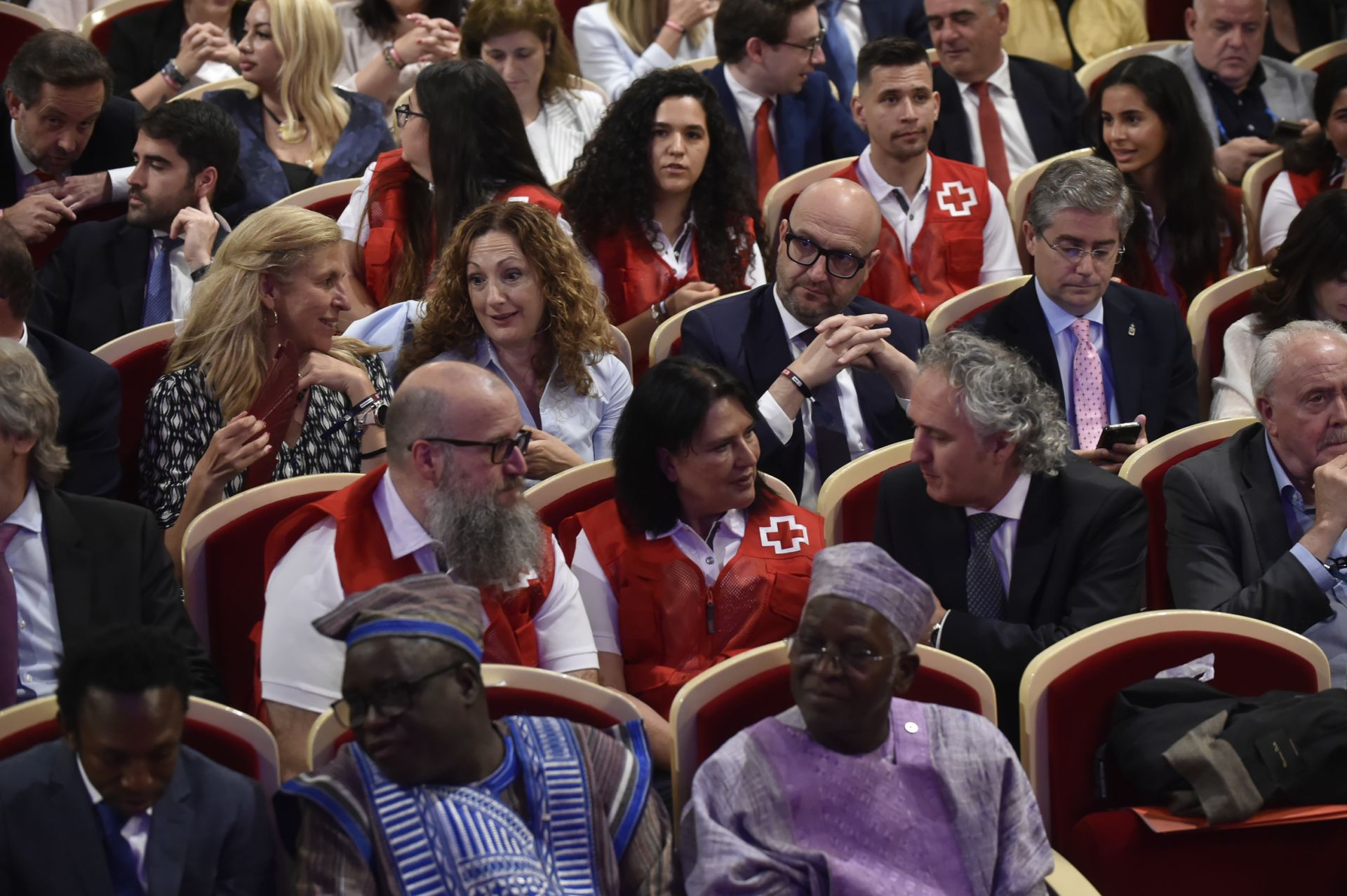 El acto de entrega en Murcia de los premios de Cruz Roja, en imágenes