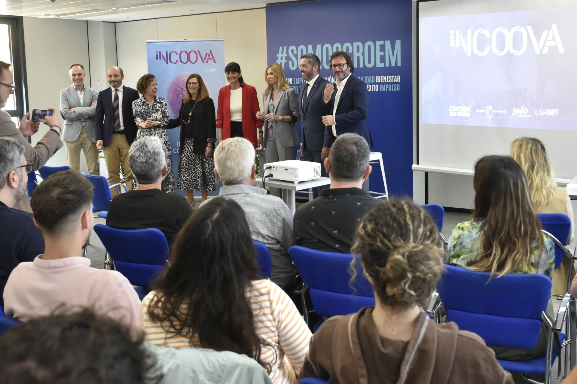 En imágenes, la visita de González Veracruz a Croem