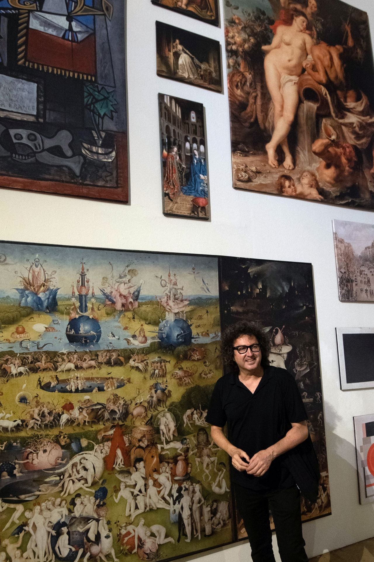 En imágenes, la inauguración de la exposición &#039;La noche americana&#039;