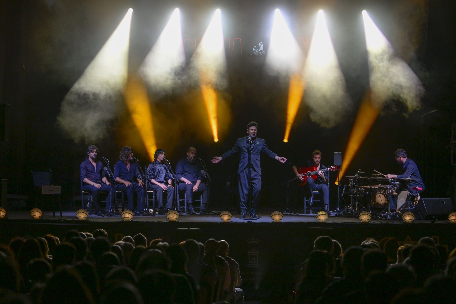 En imágenes, el concierto de Miguel Poveda en el festival Murcia Tres Culturas