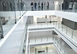 Interior del centro hospitalario.