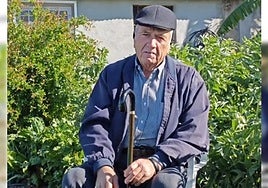 Paco, un agricultor murciano, en uno de sus vídeos de TikTok.