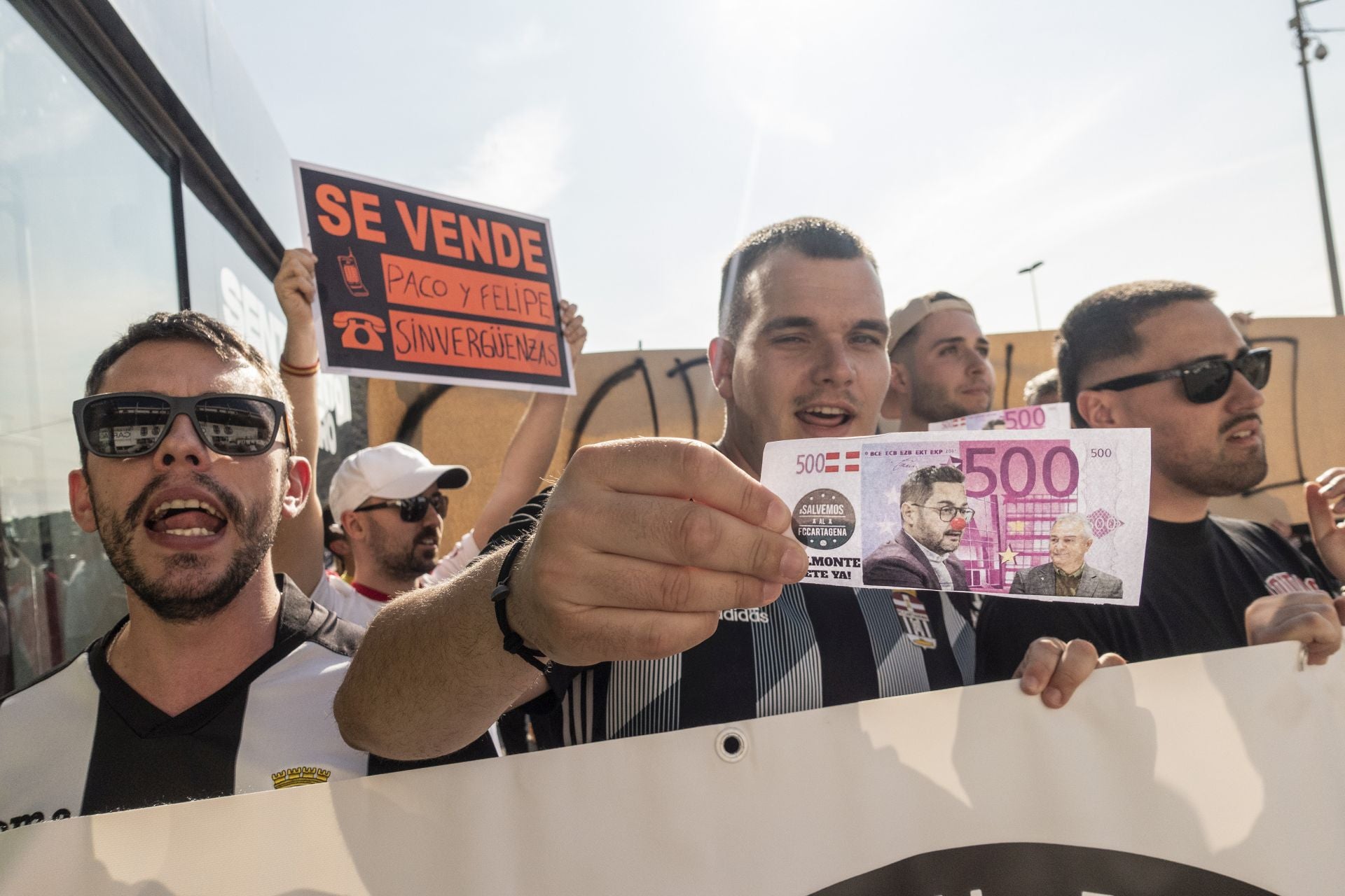 La victoria del Cartagena frente al Tenerife, en imágenes