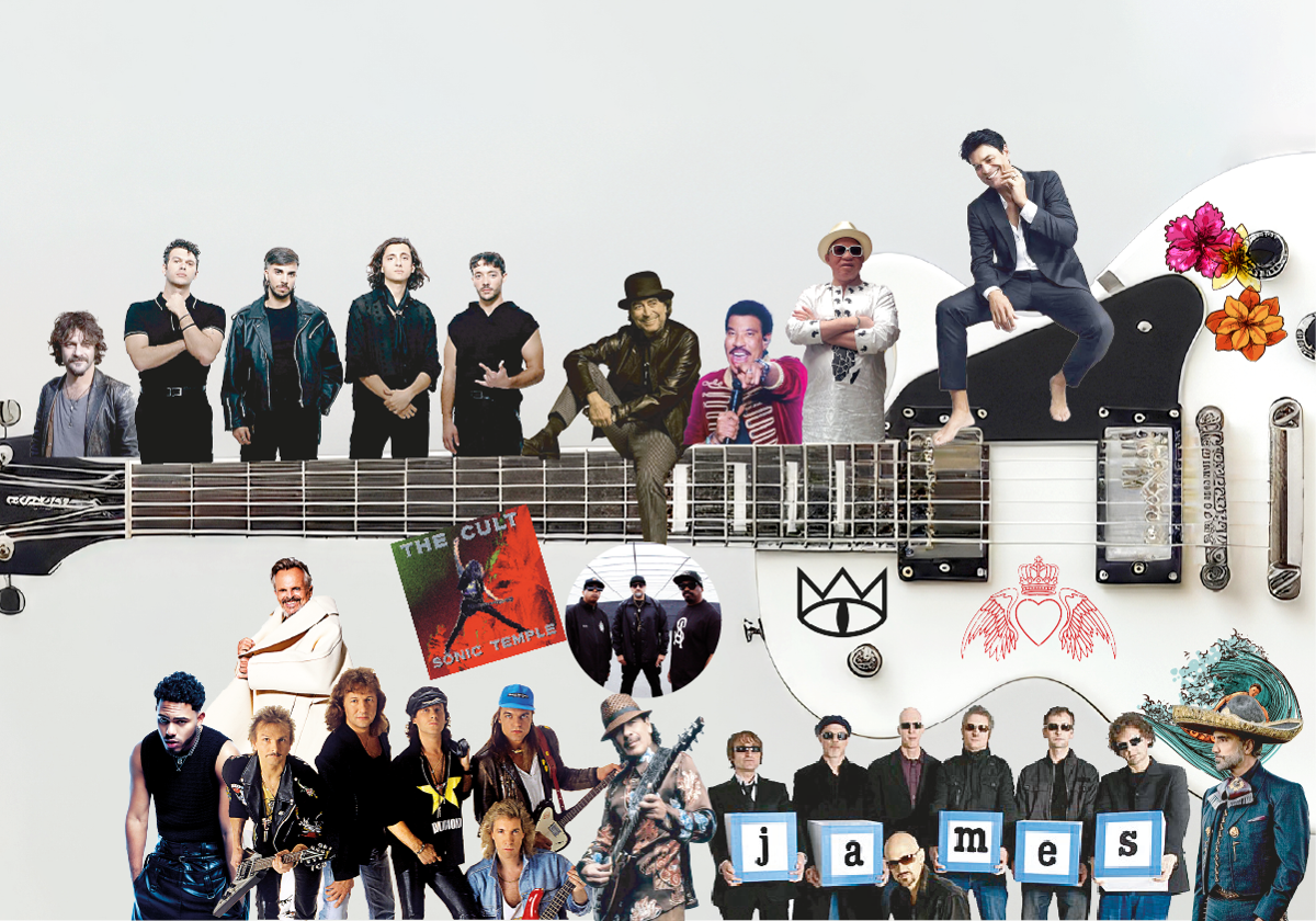 Los conciertos que llegan a la Región de Murcia este verano