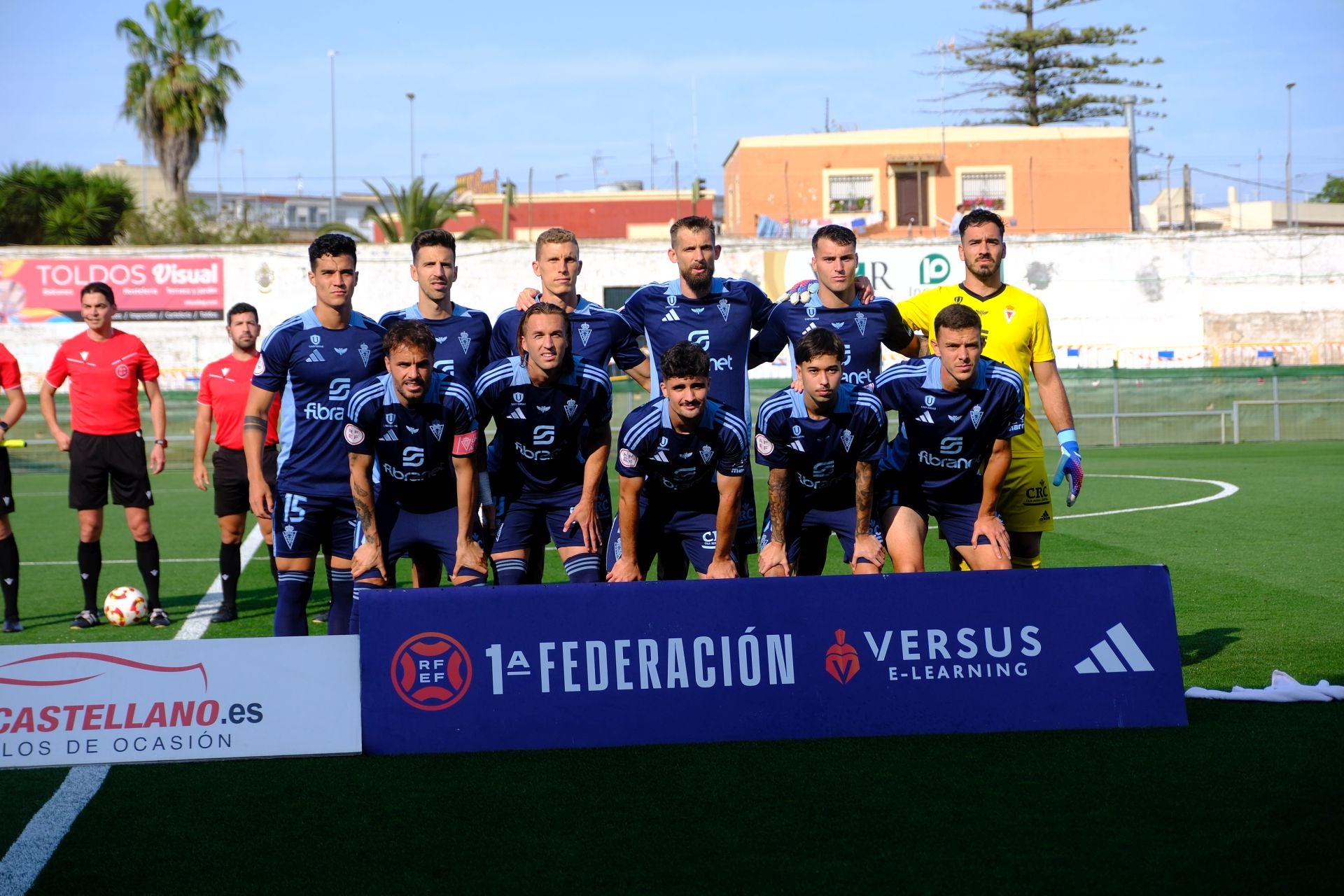 El empate del Real Murcia frente al Atlético Sanluqueño, en imágenes
