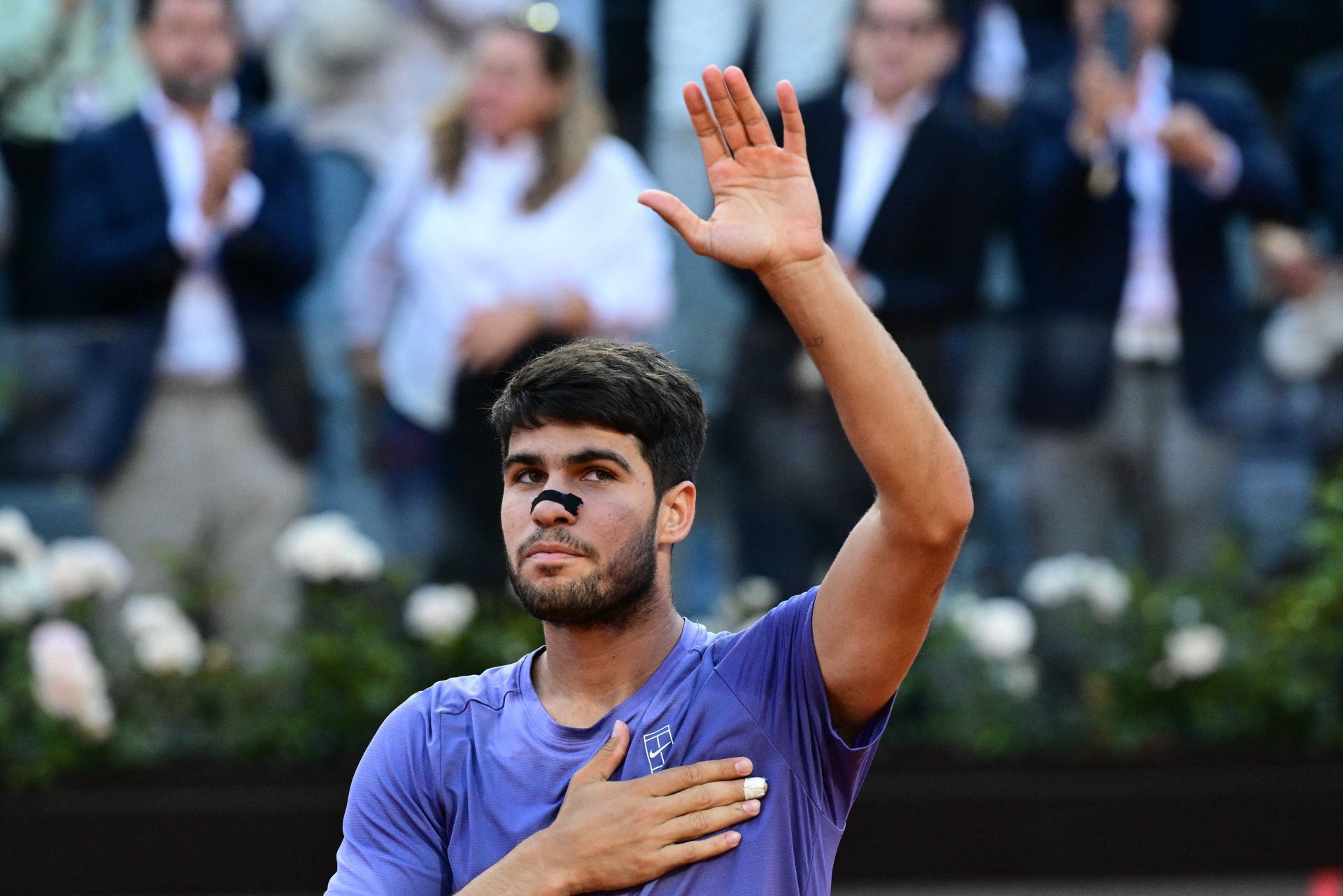 La final de Roma entre Carlos Alcaraz y Jannik Sinner, en imágenes