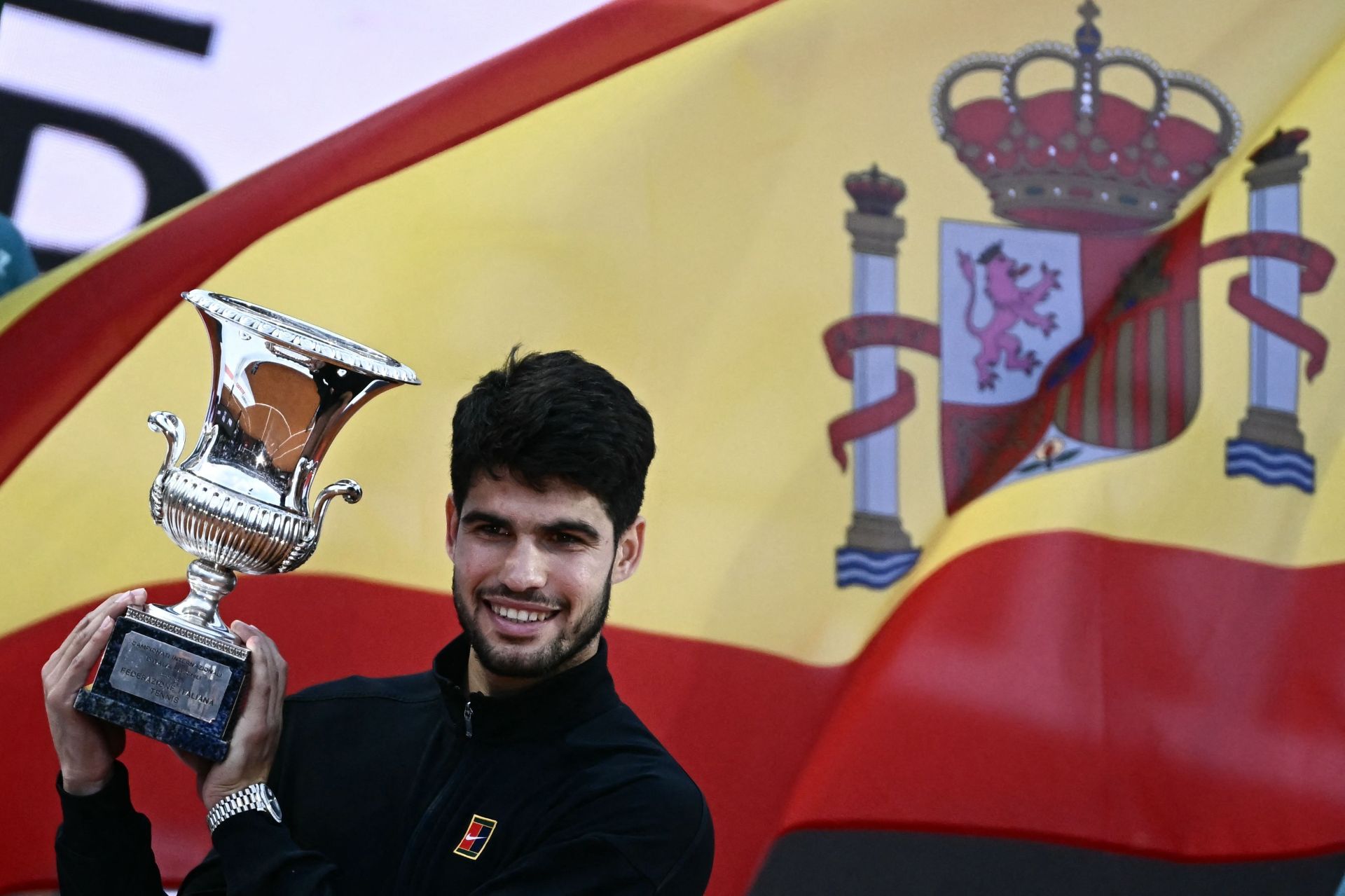 La final de Roma entre Carlos Alcaraz y Jannik Sinner, en imágenes