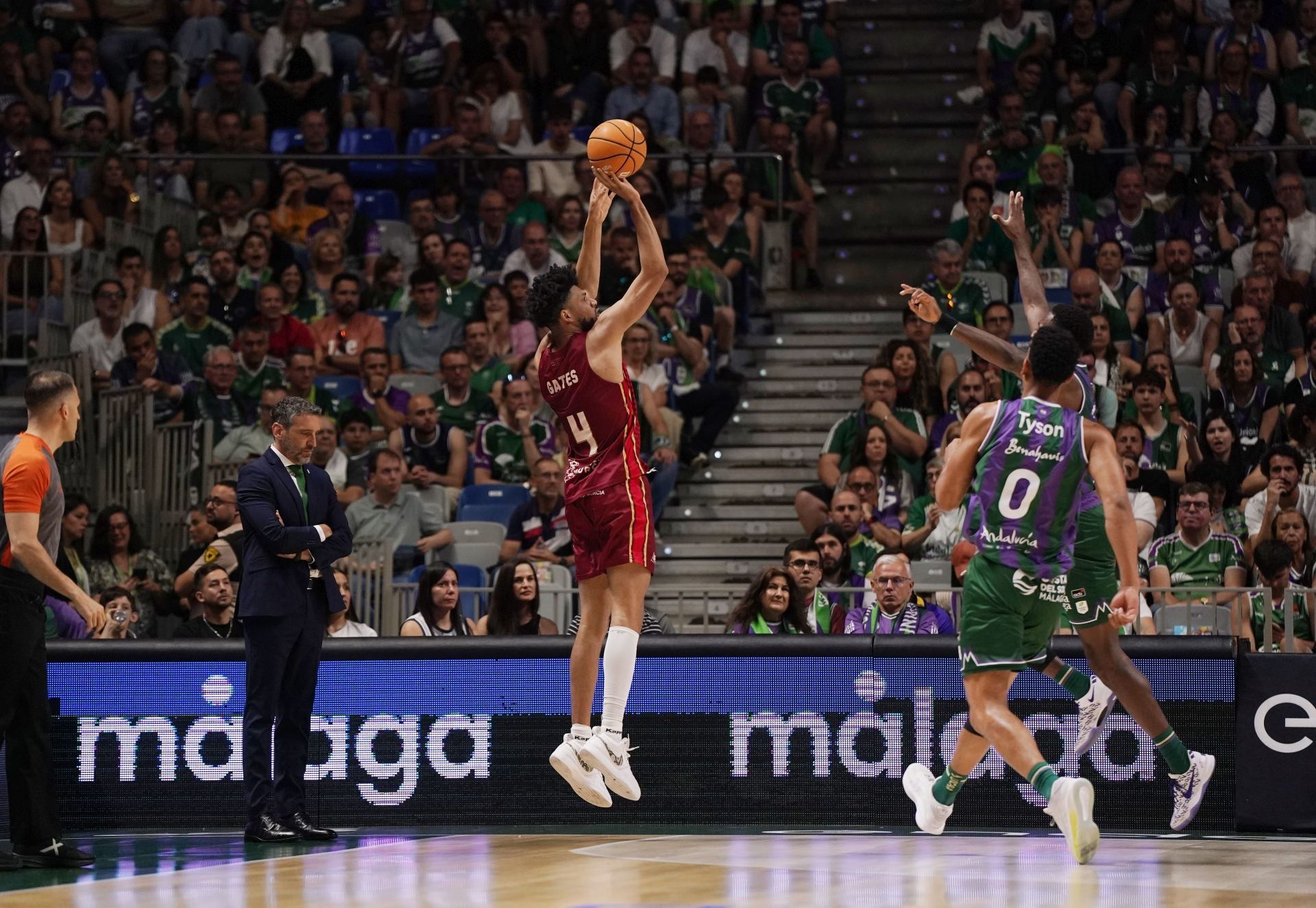El partido del UCAM Murcia contra el Unicaja, en imágenes