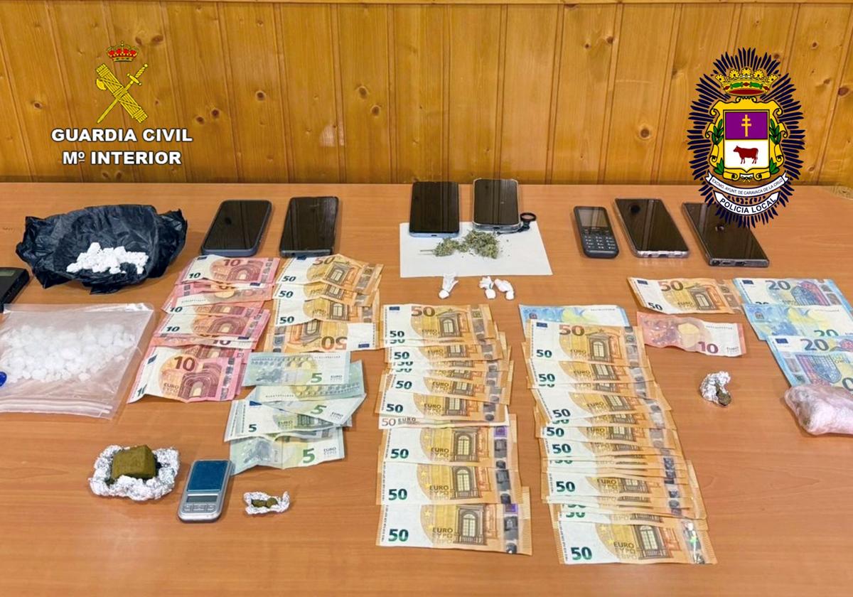 Cuatro detenidos y cuatro puntos de venta de droga desarticulados en caravaca | la verdad