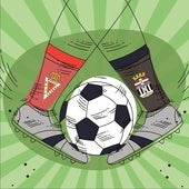 Logo de 'A dos bandas'.