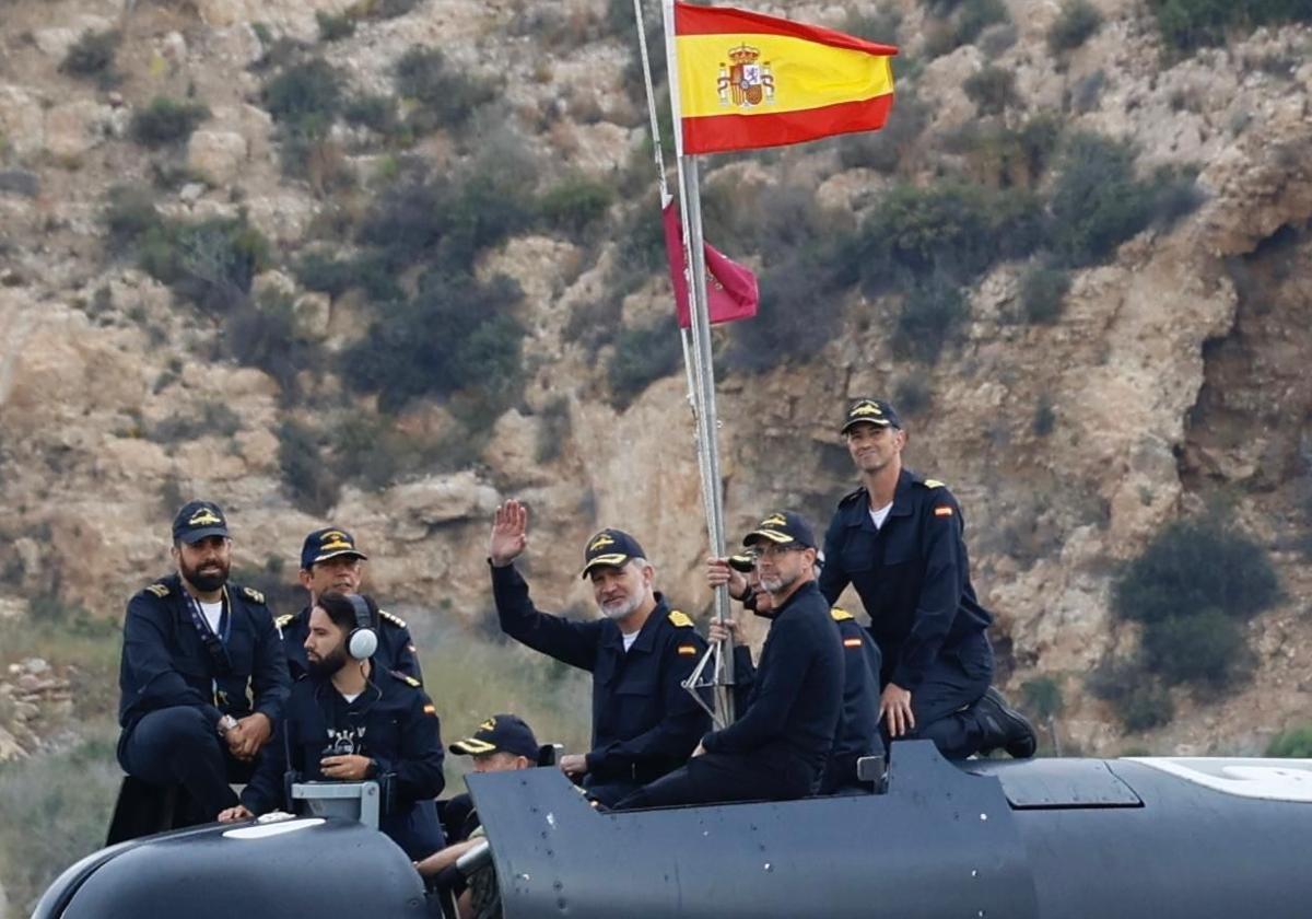 El Rey visita hoy en Cartagena el S-81, que roza las 1.700 horas de inmersión