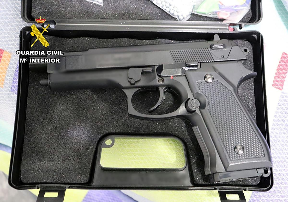 Imagen principal - Desmantelan un grupo dedicado a cometer atracos y al cultivo de marihuana en el Campo de Cartagena