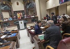 Antelo en la Asamblea Regional de esta semana.