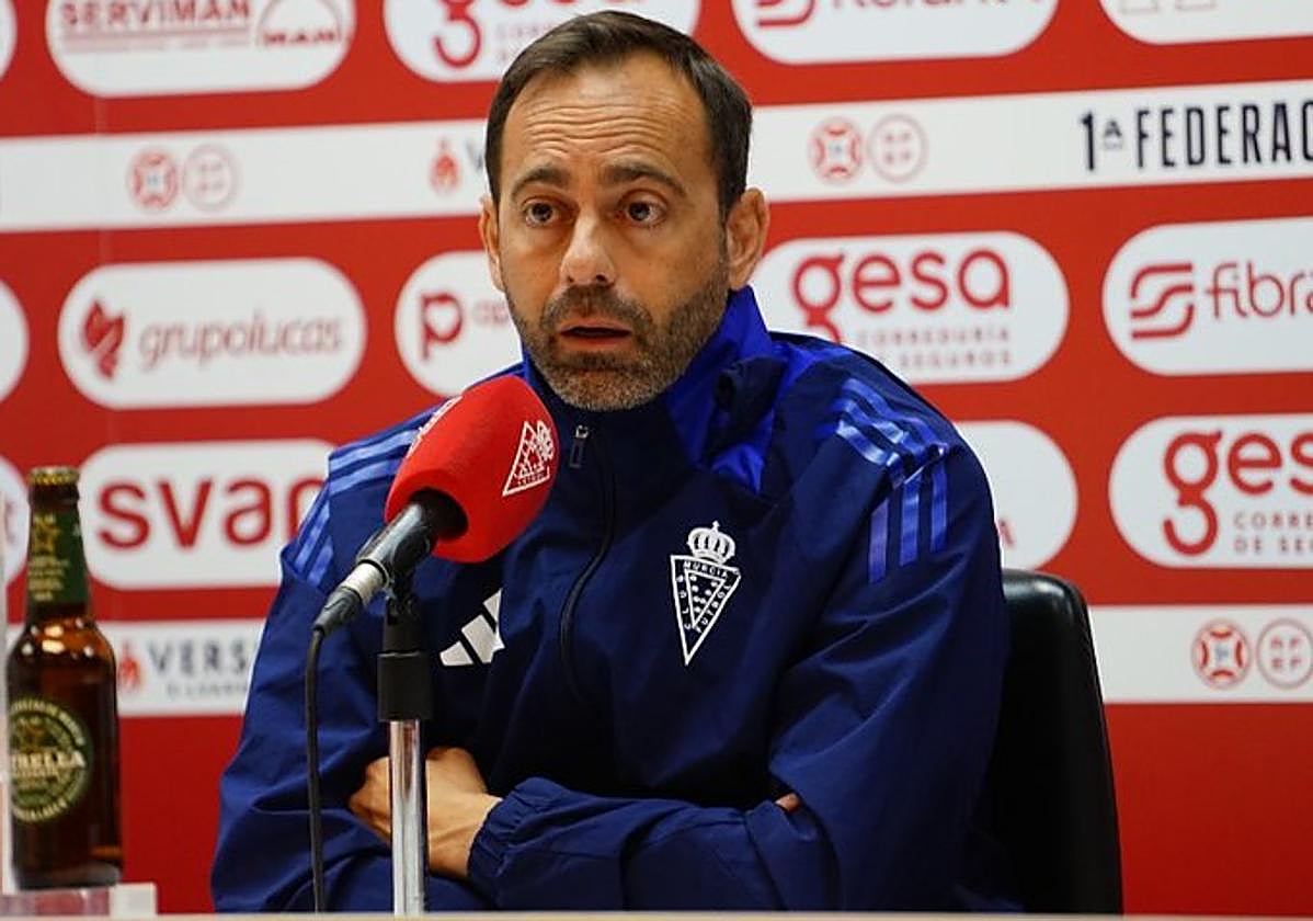 Fran Fernández, este viernes, en rueda de prensa.