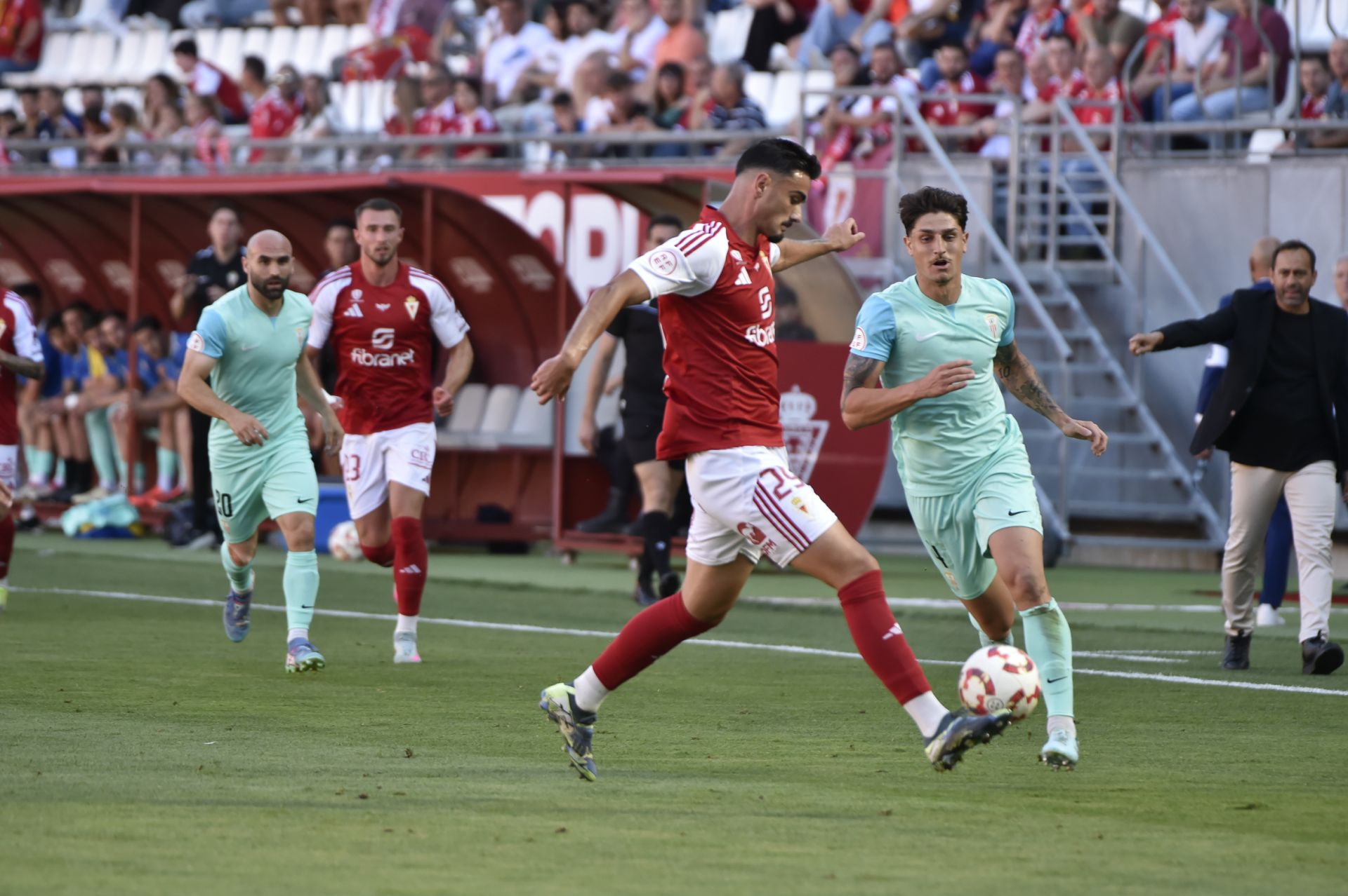 La victoria del Real Murcia frente al Algeciras, en imágenes